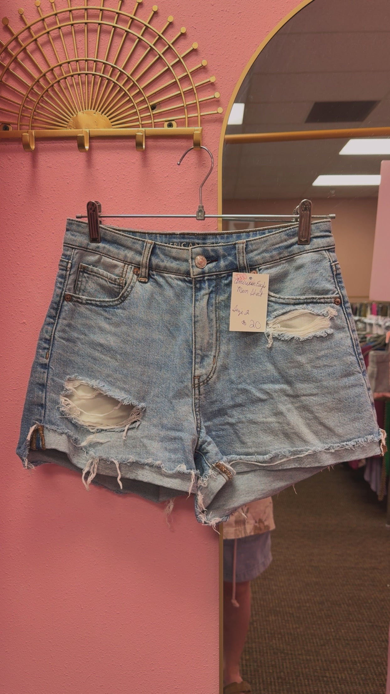 American Eagle Mom Shorts Size 2