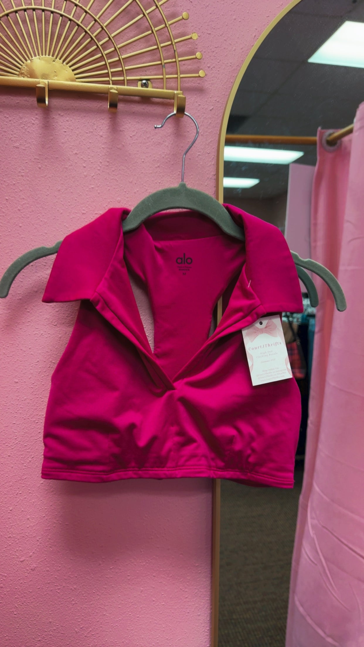 Alo Yoga Bra Tank Size Medium