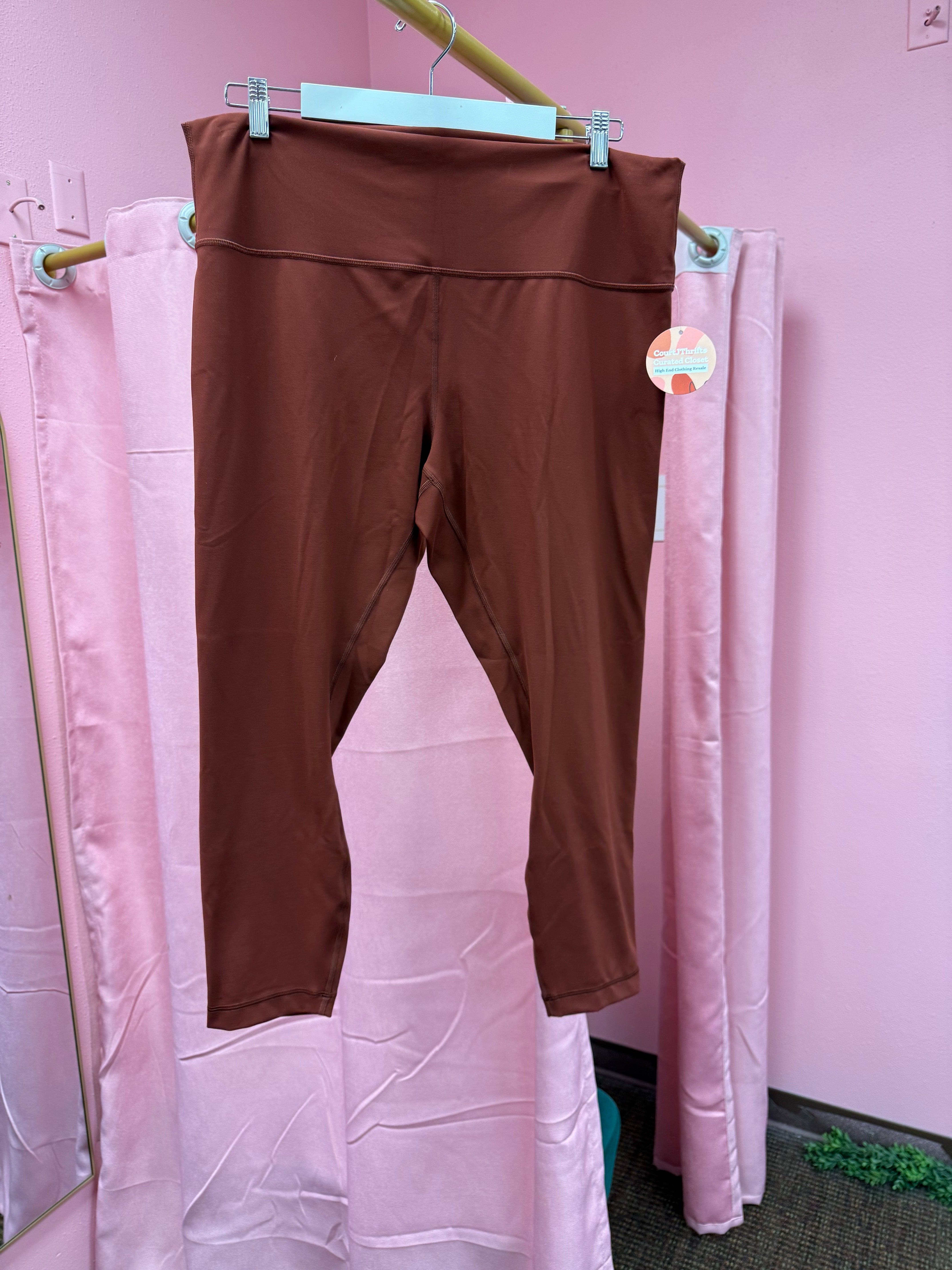 Lululemon Wunder Train High Rise Leggings Size 18