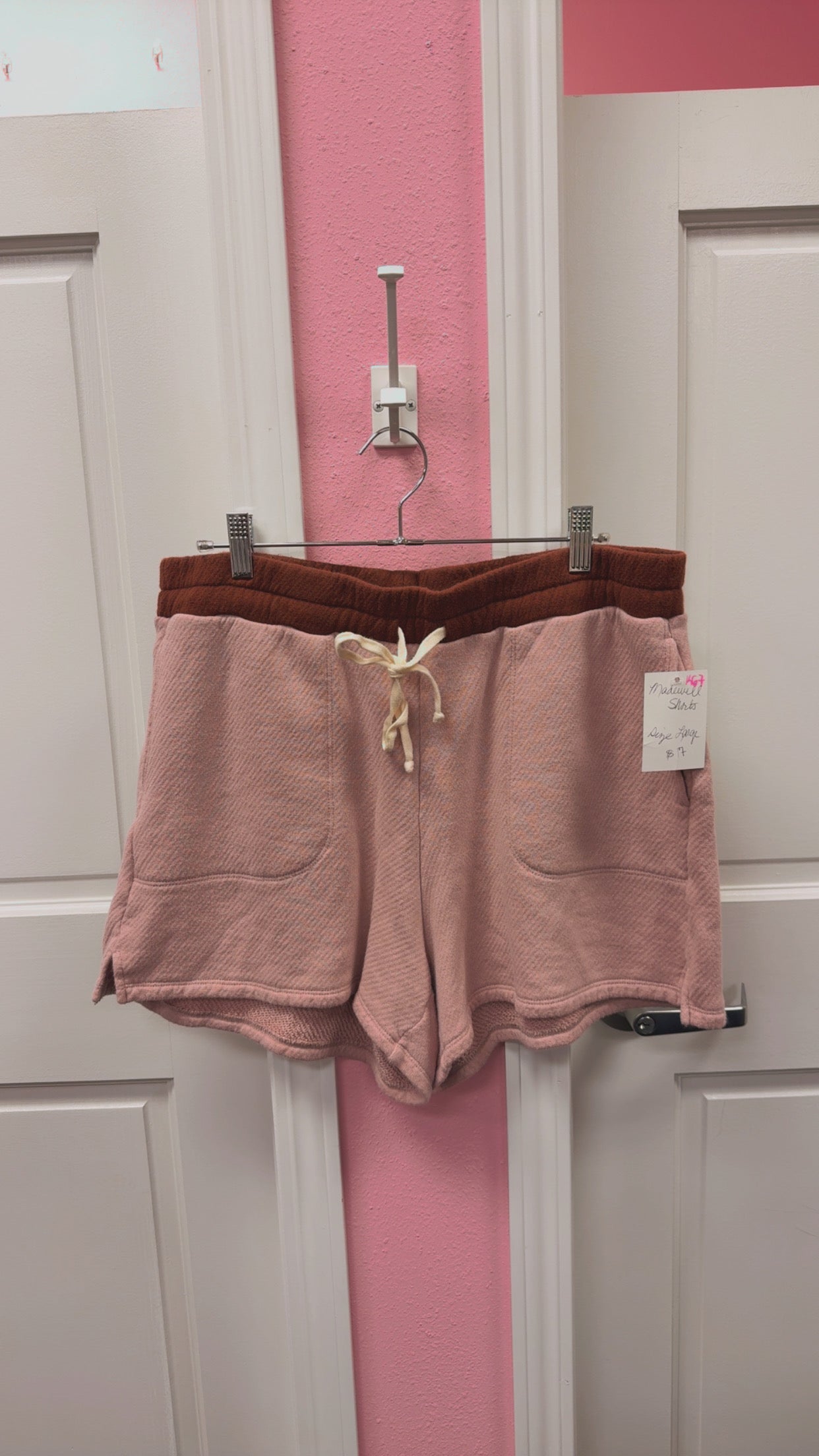 Madewell Lounge Sweat Shorts Size Large