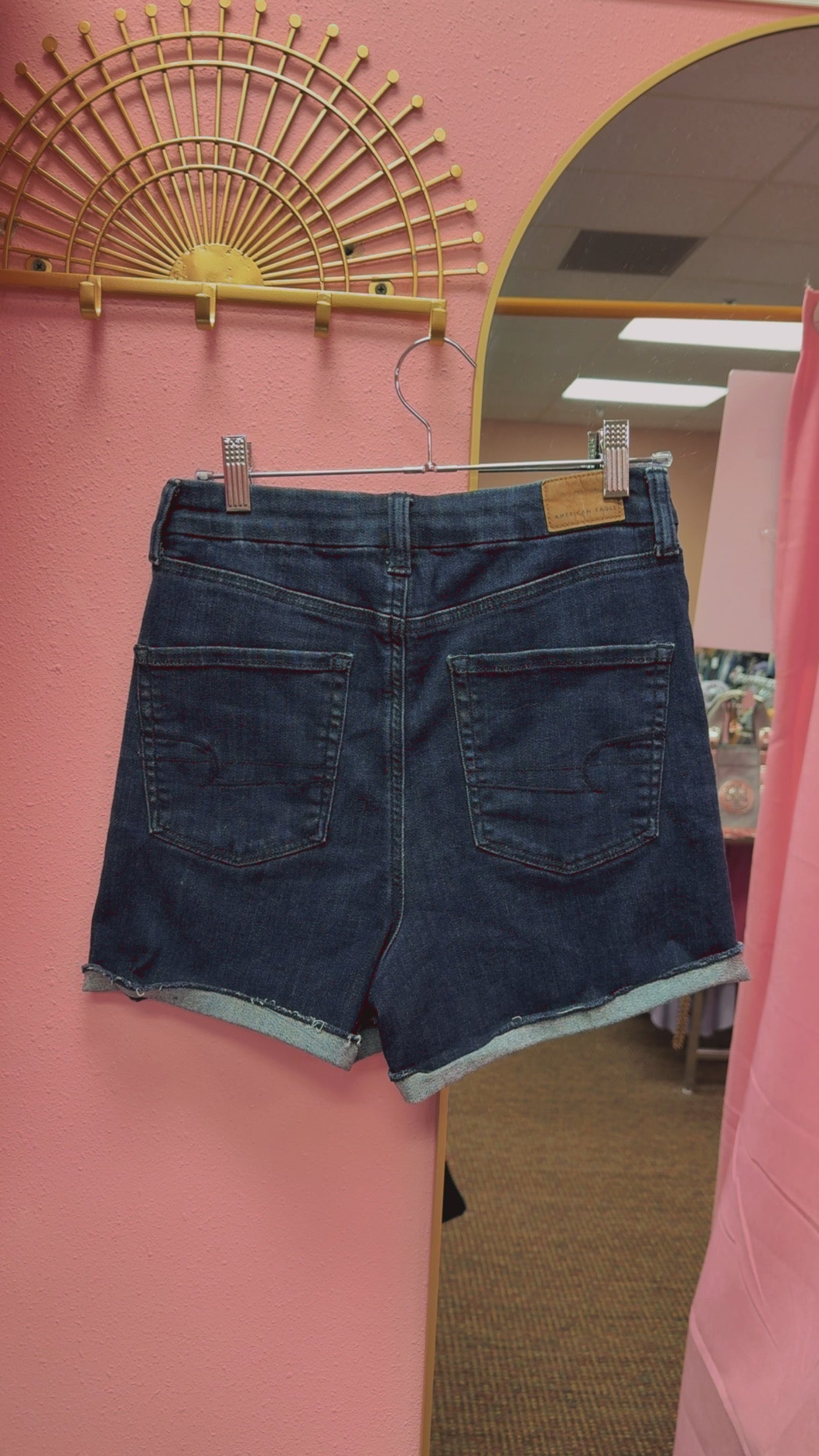 American Eagle Curvy Super Hi-Rise Shortie Size 8