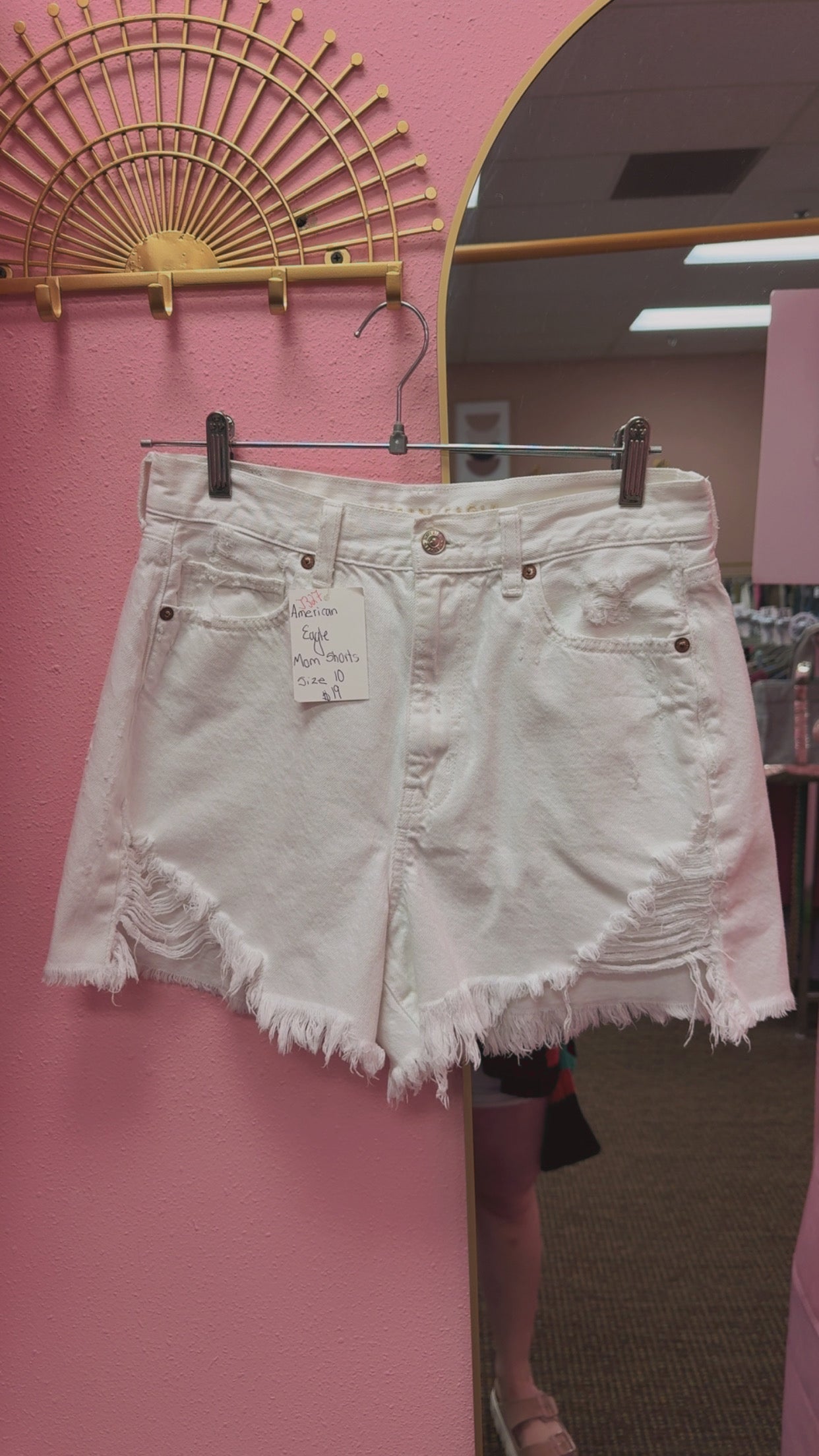 American Eagle Mom Shorts Size 10