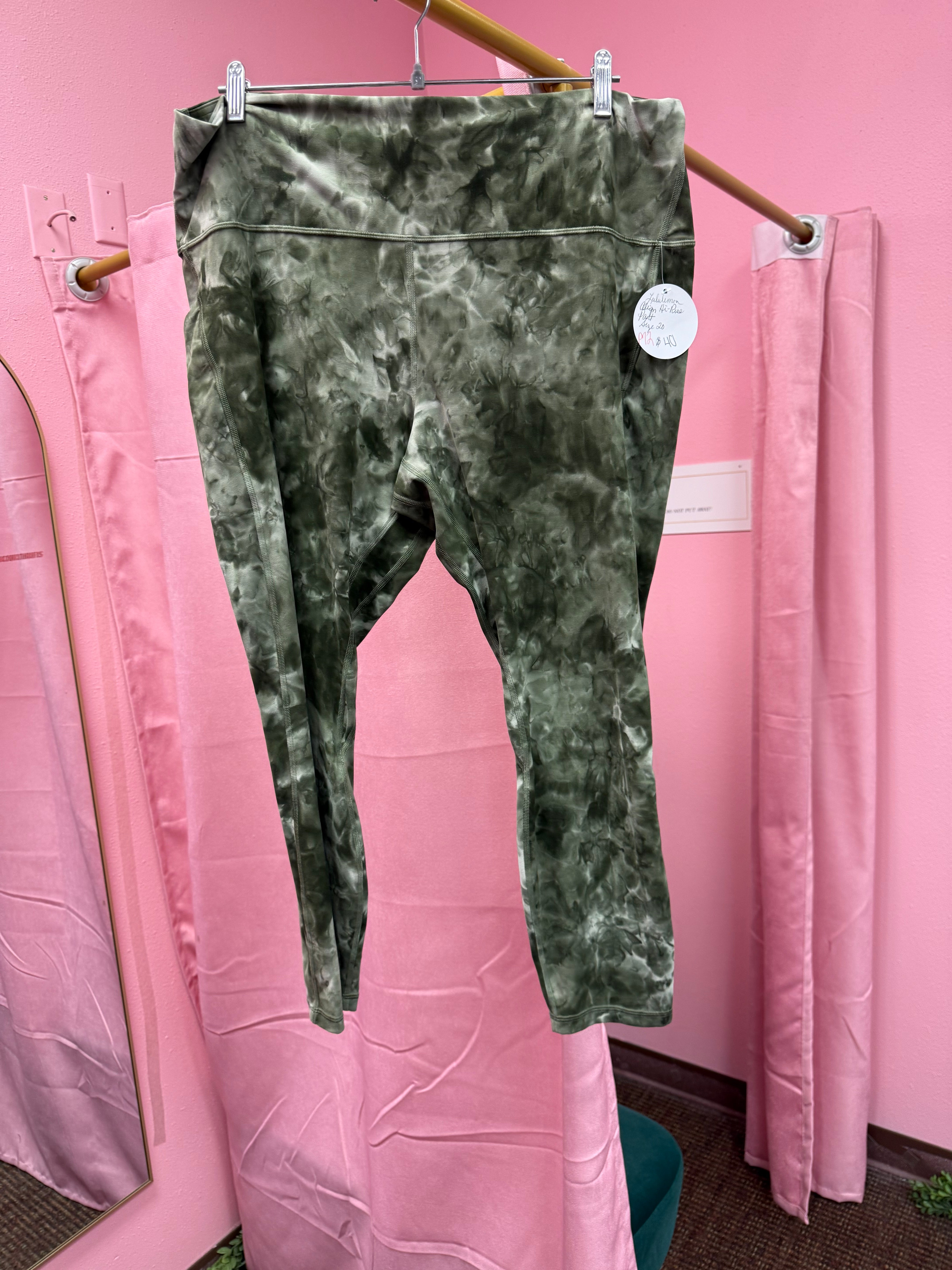 Lululemon Align High Rise Leggings With Pockets Size 20