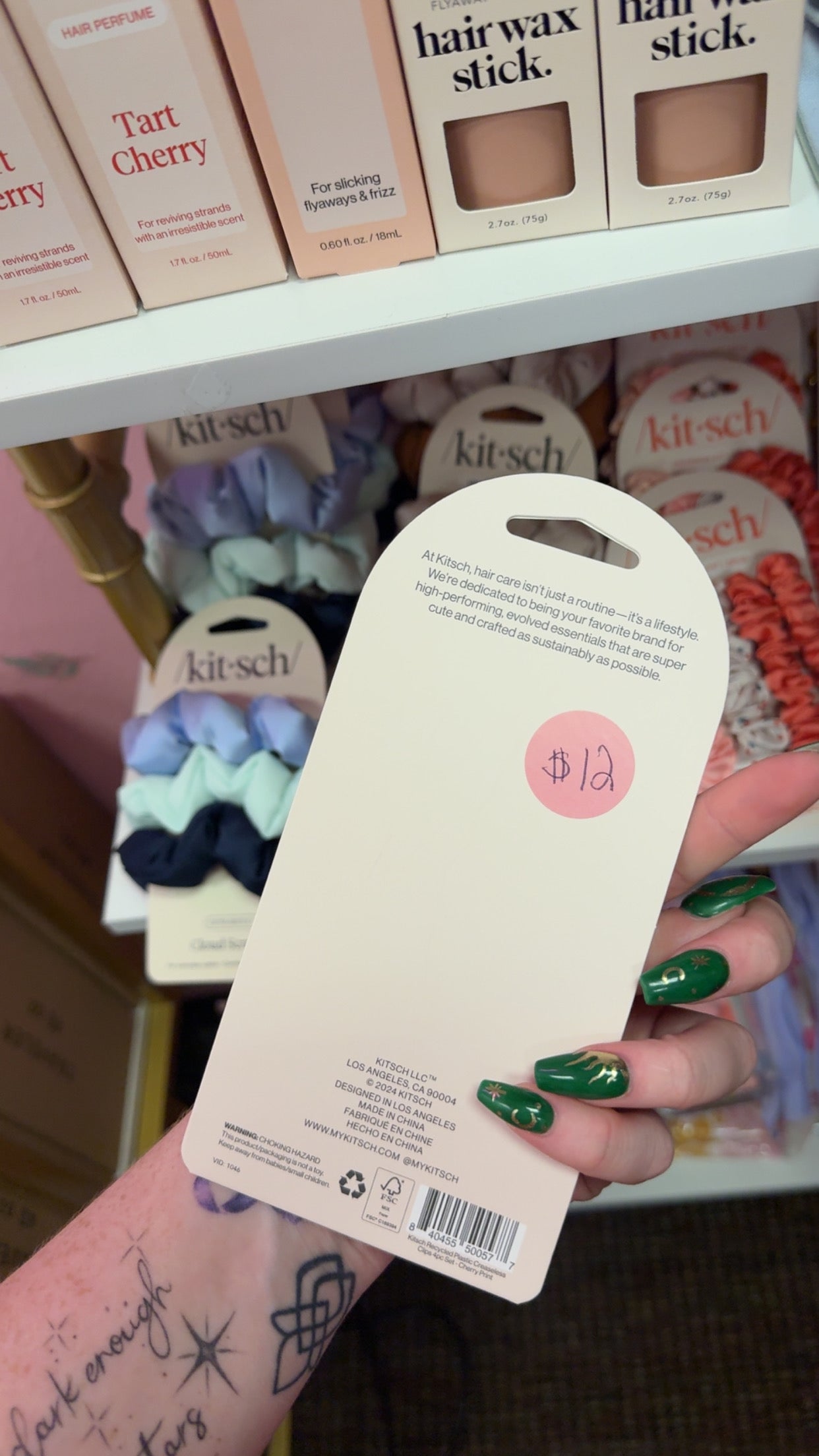 Kit•sch Cherry 4pk Clips