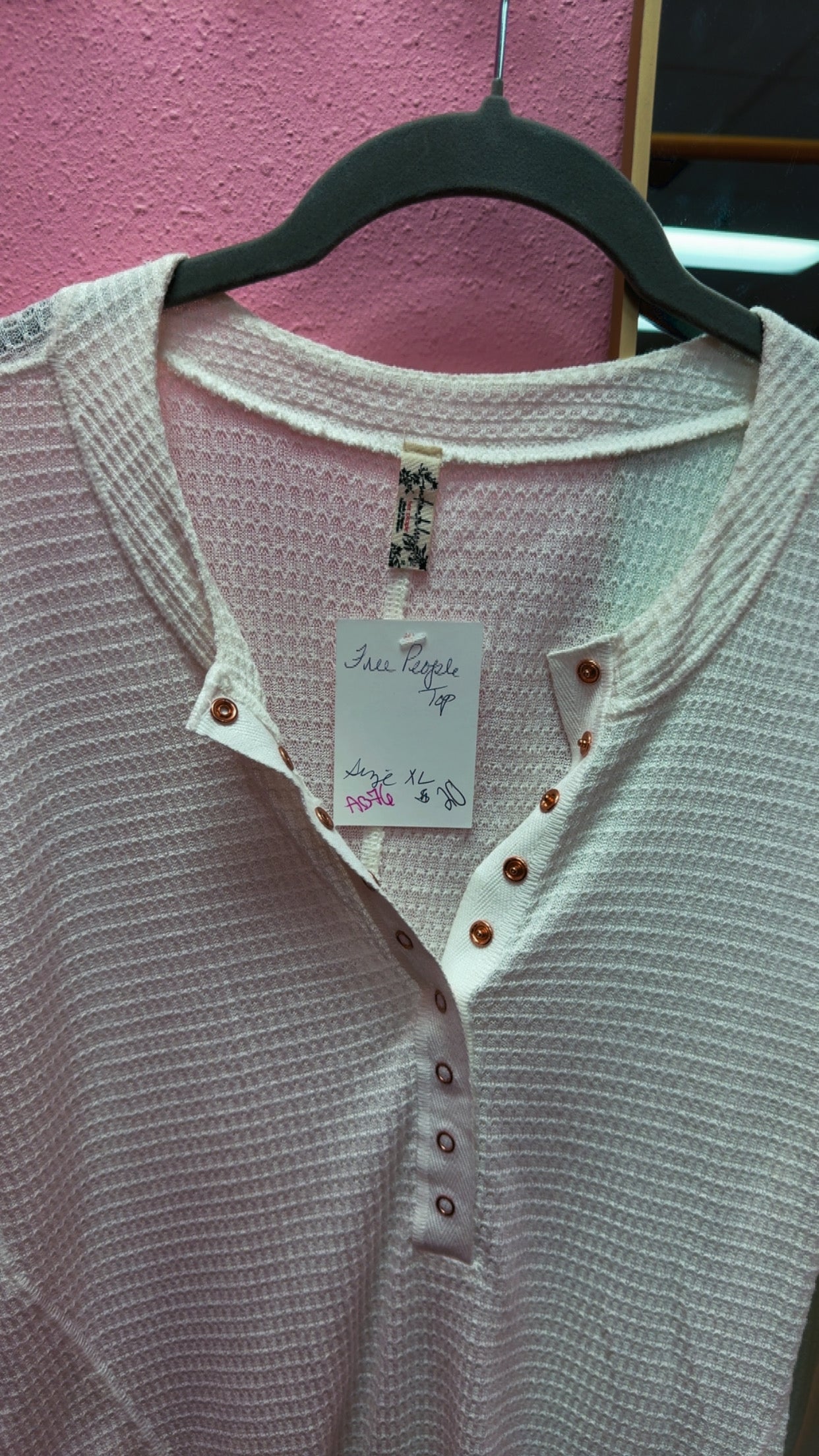Free People Henley Size XL