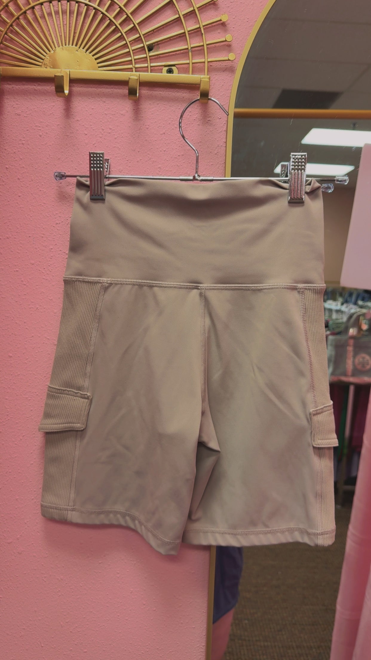 Aerie OFFLINE Cargo Biker Shorts Size Small