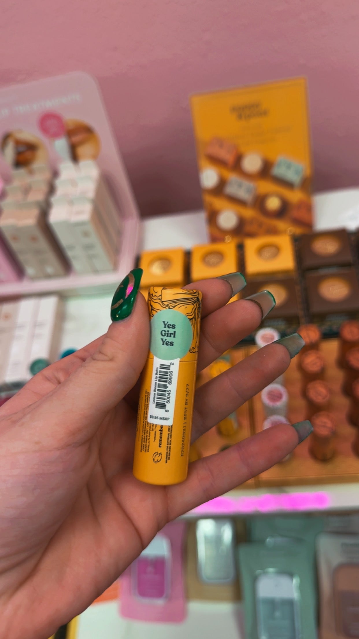 Poppy+Pout 100% Natural Lip Balm- Lemon Bloom