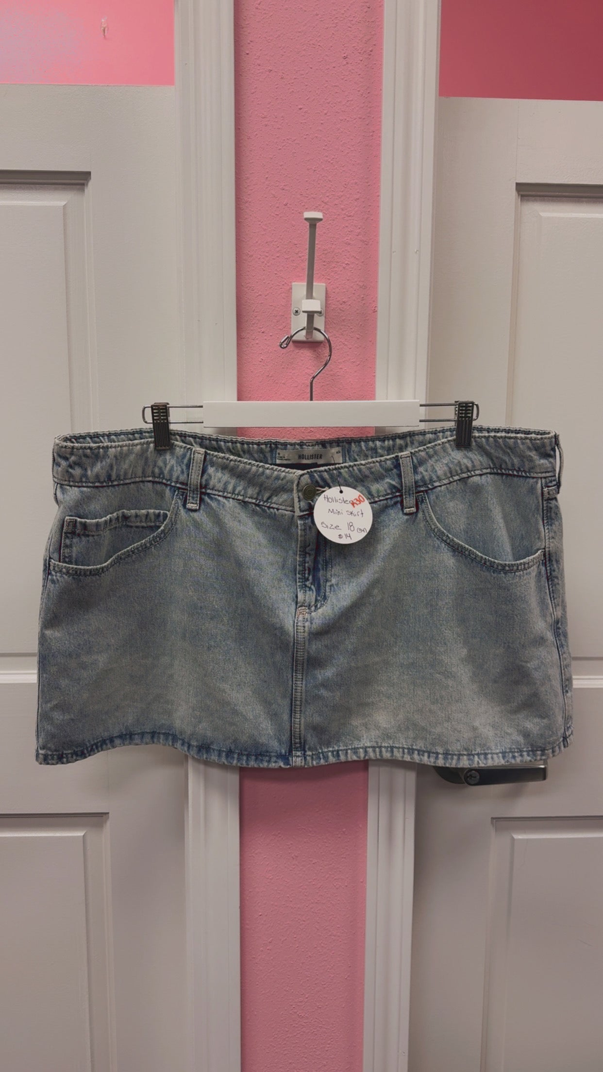 Hollister Mini Skort Size 18