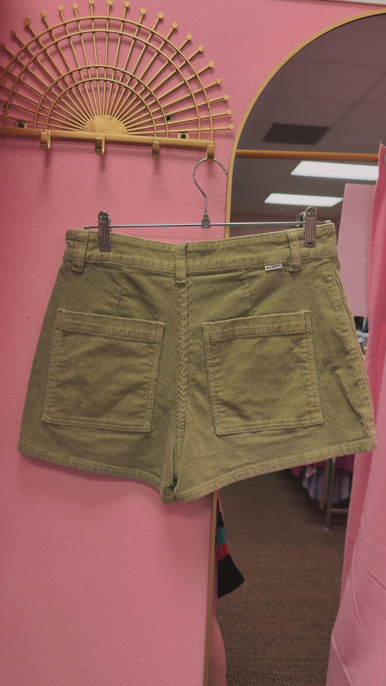 Billabong Corduroy Shorts Size 30