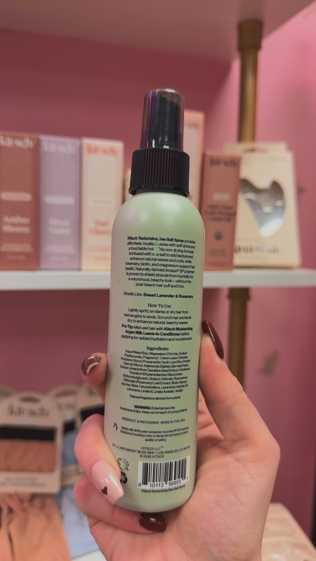 Kit•Sch Sea Salt Texturizing Spray