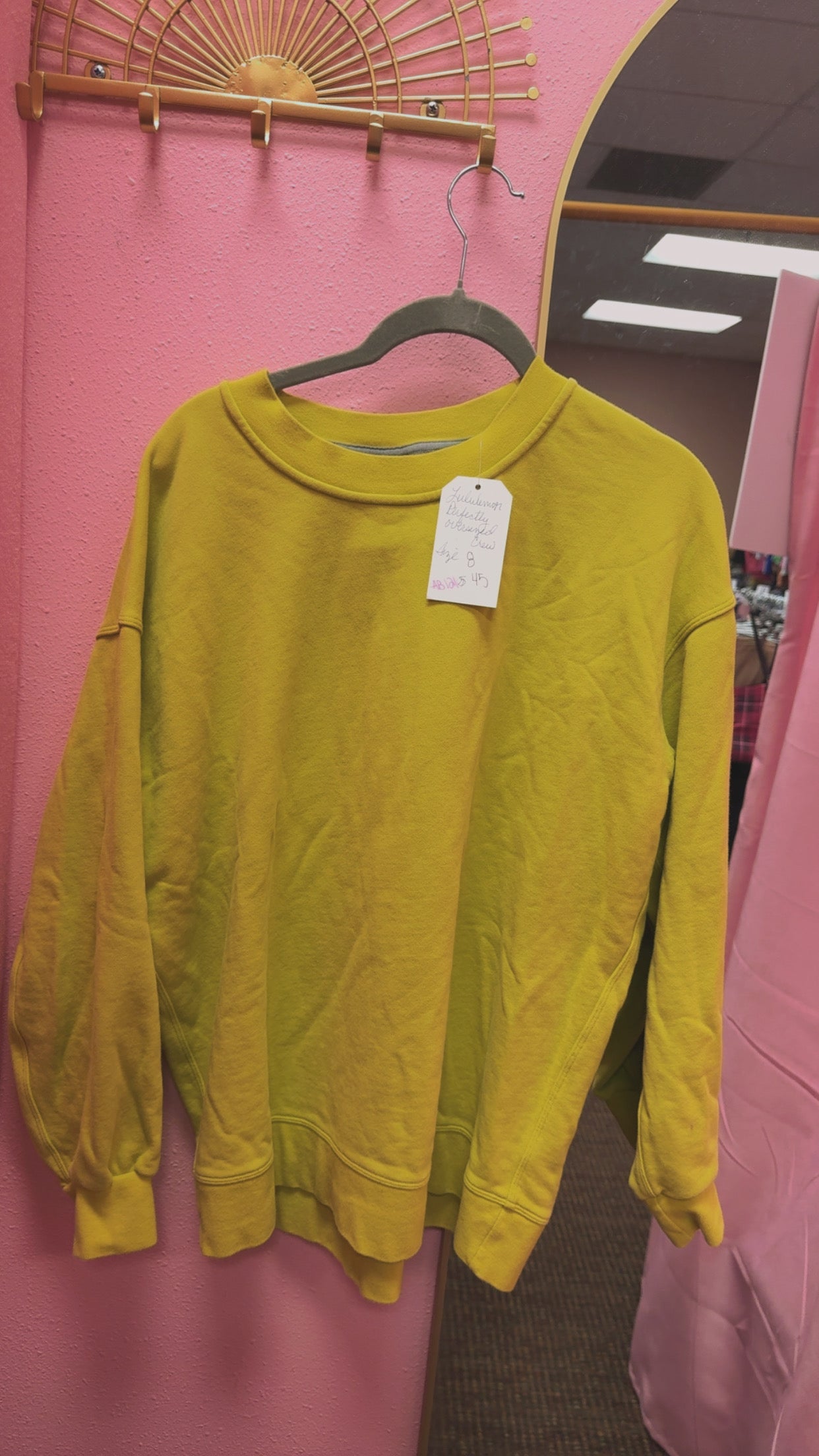 Lululemon Perfectly Oversized Crewneck Size 8