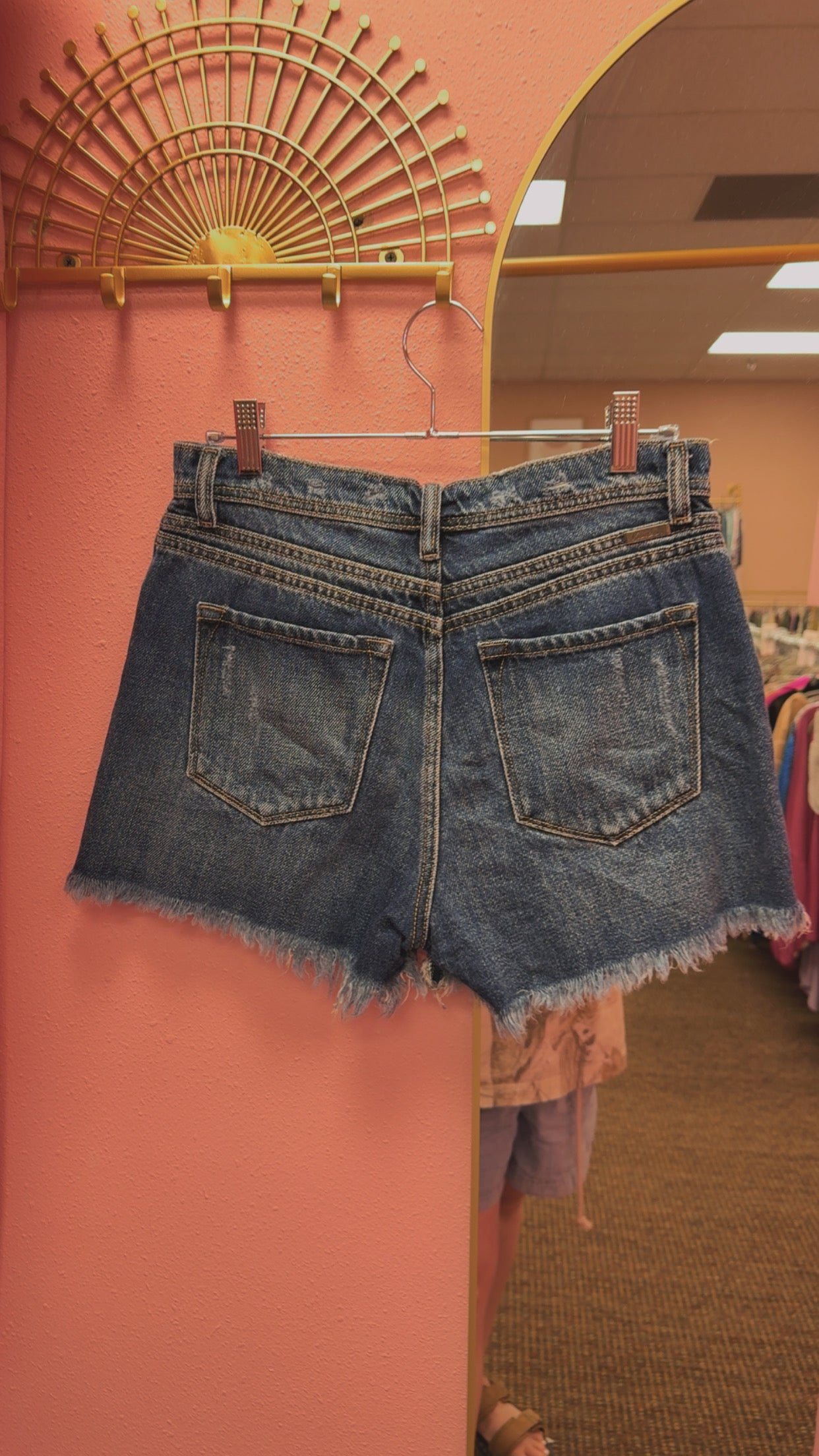 Kancan Button Fly Shorts Size 2-26