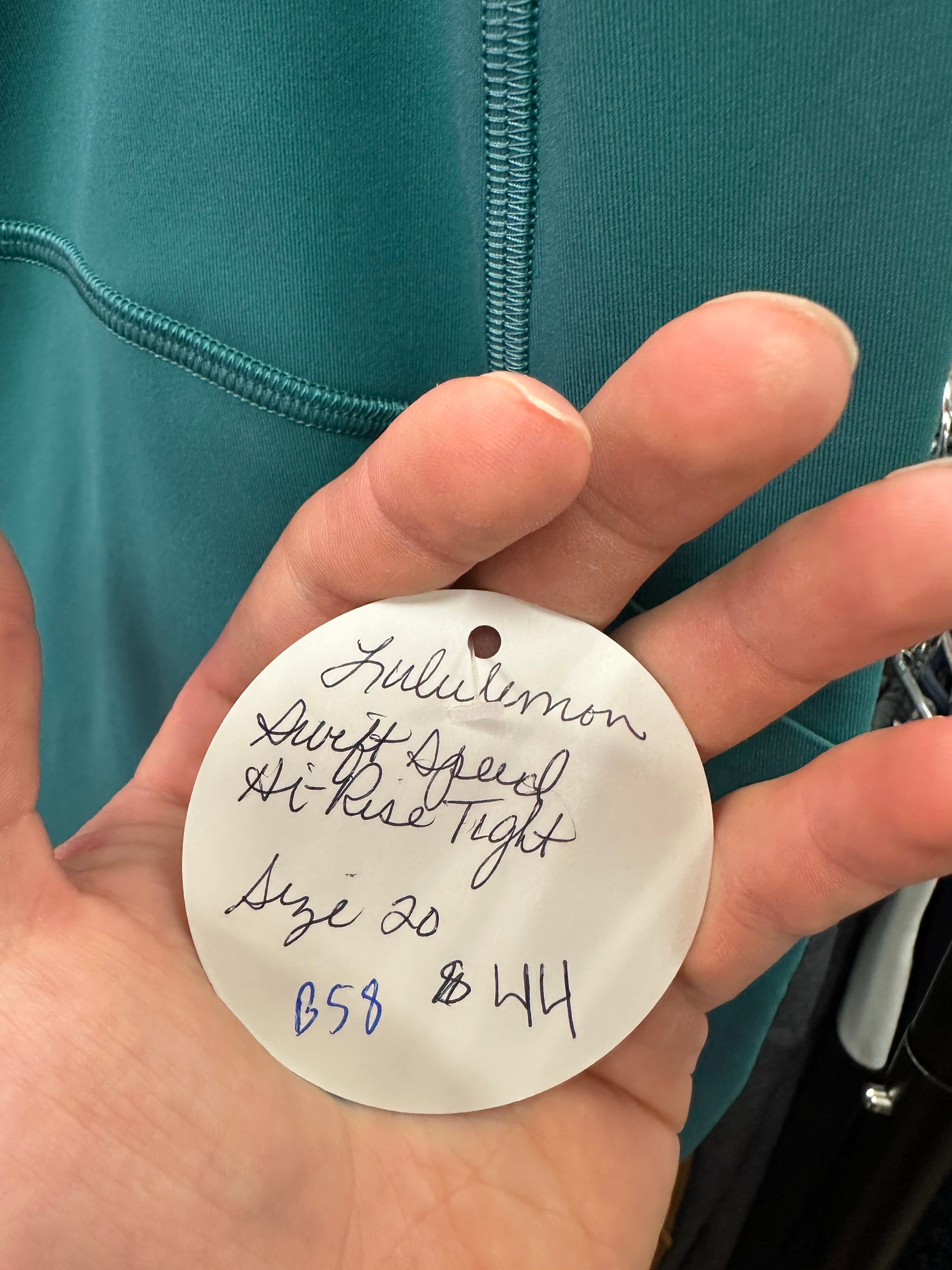 Lululemon Swift Speed Tight Size 20