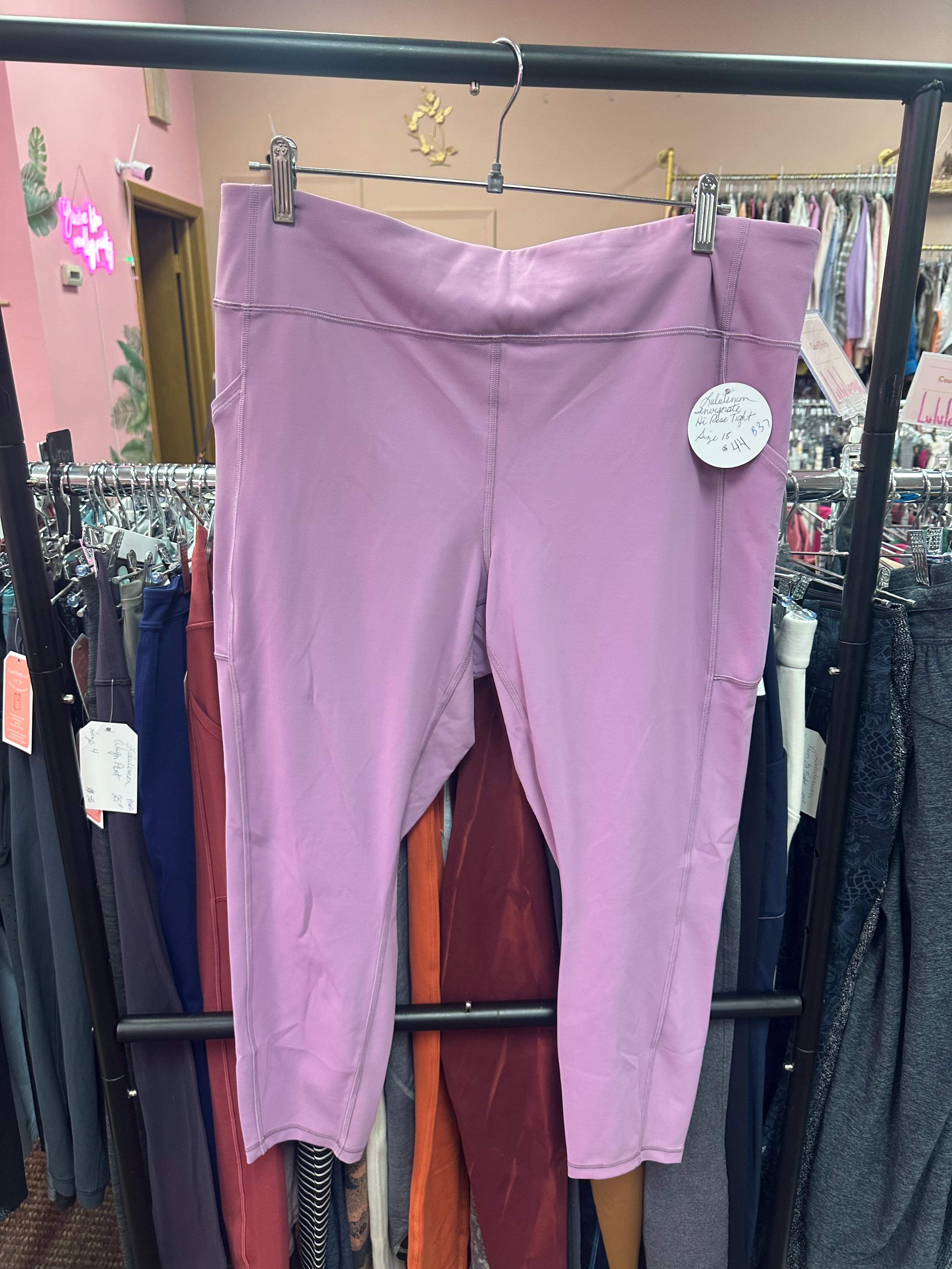 Lululemon Invigorate Tight Size 18