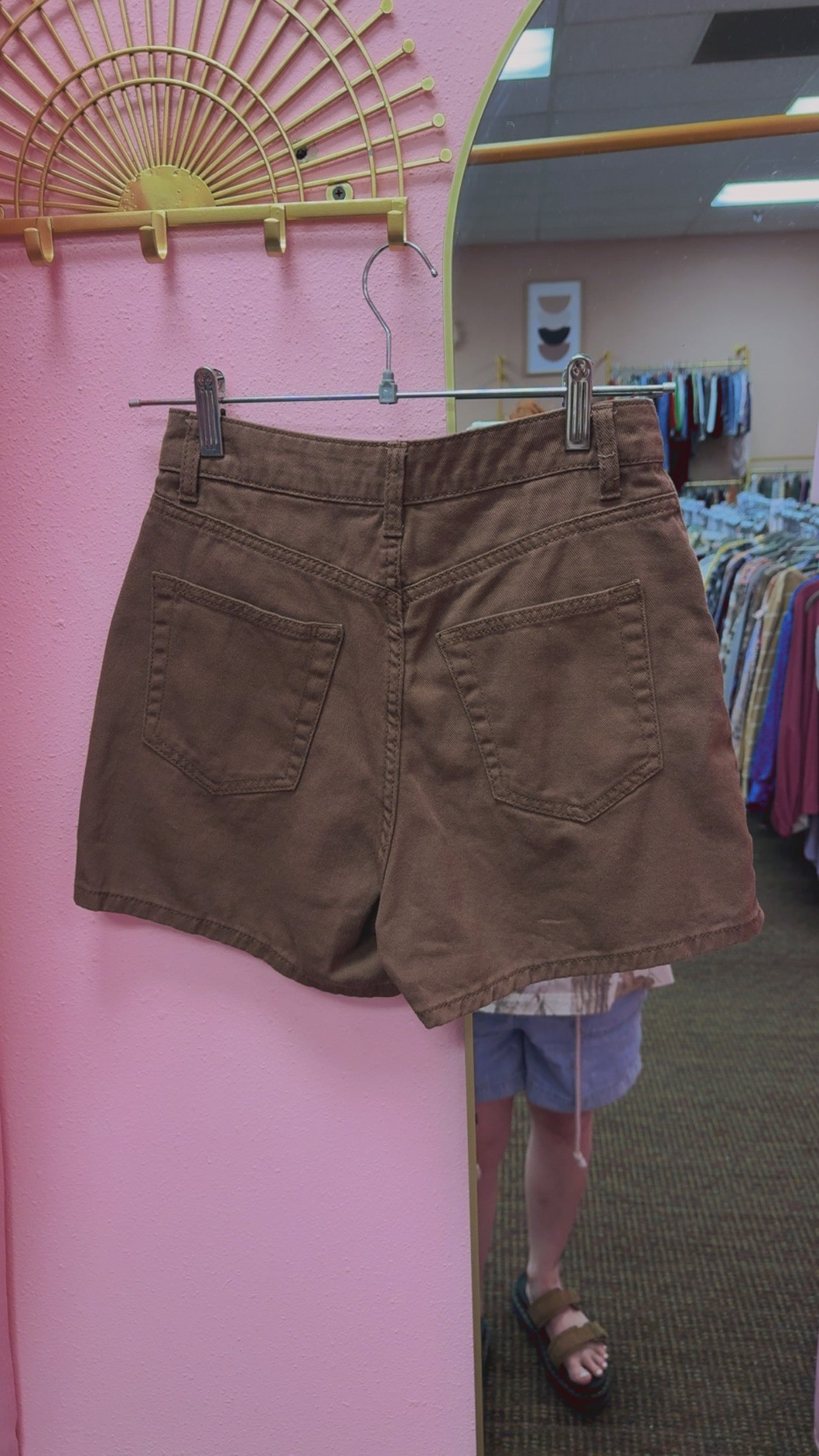 Divided Hi-Rise Shorts Size 2