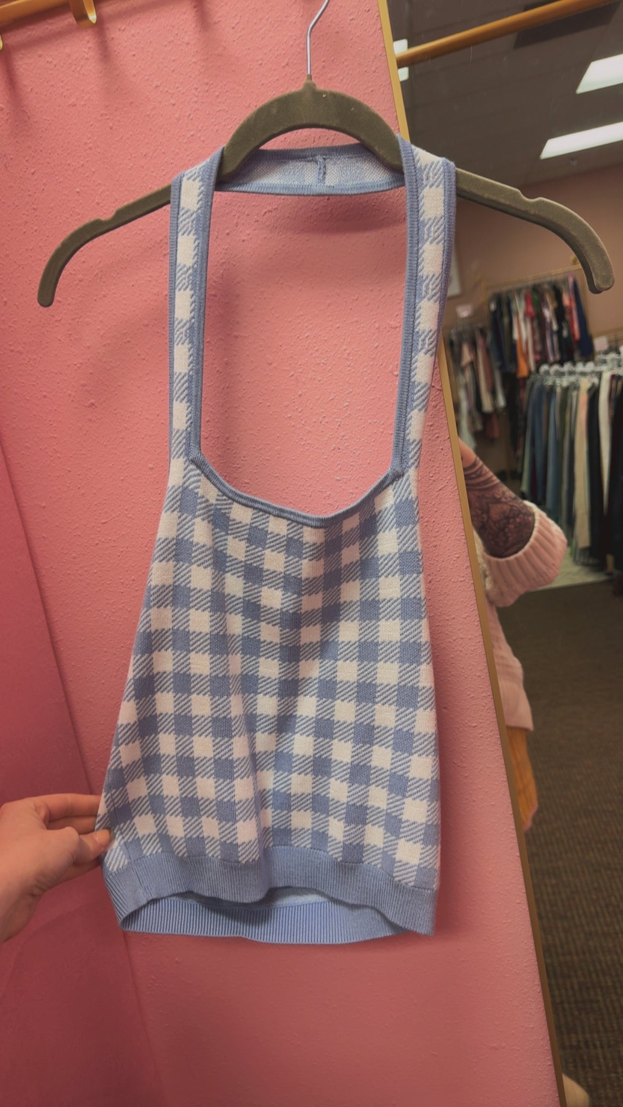 Abercrombie & Fitch Halter Tank Size Medium