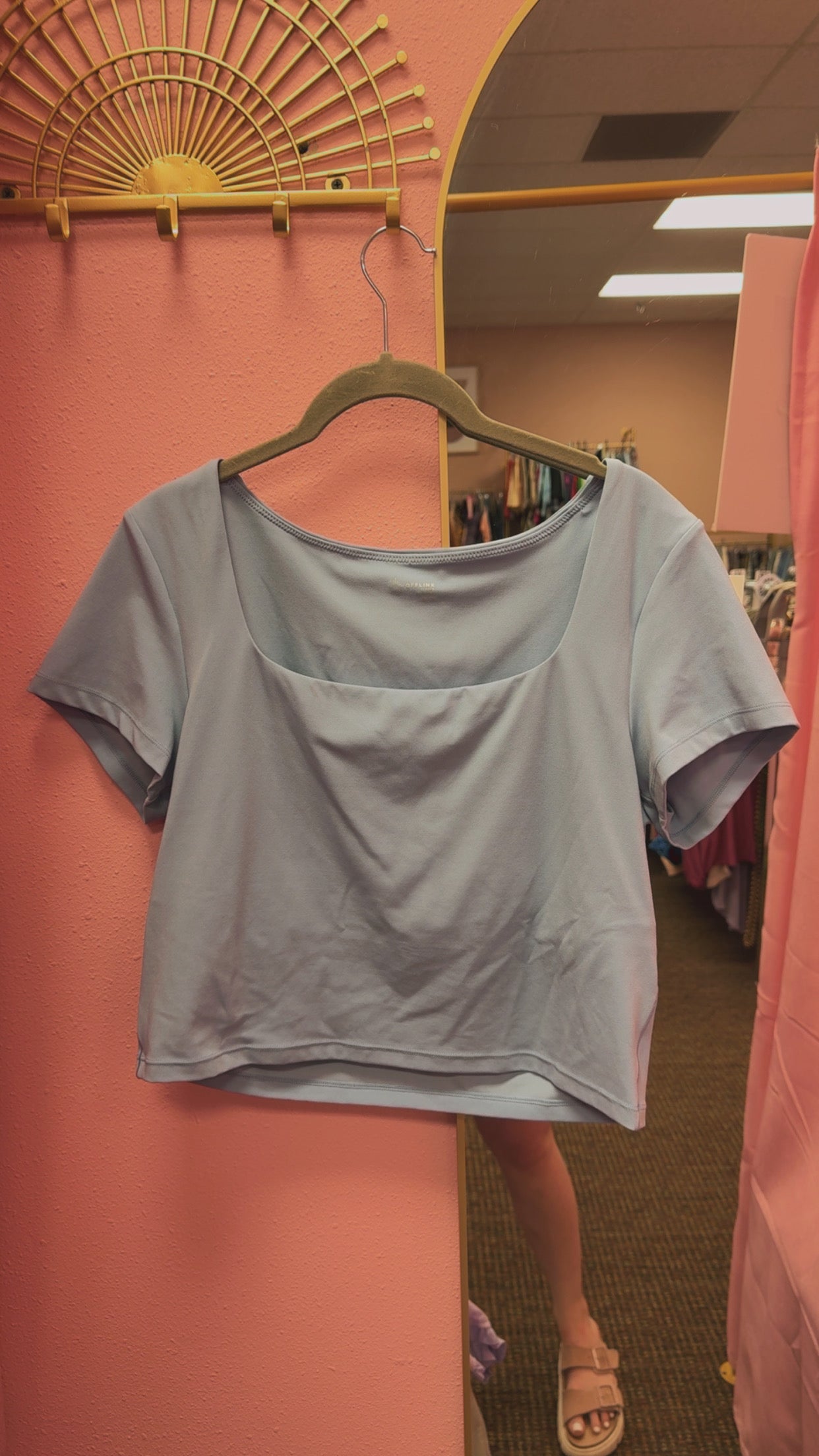 Aerie OFFLINE Crop Tee Size XL