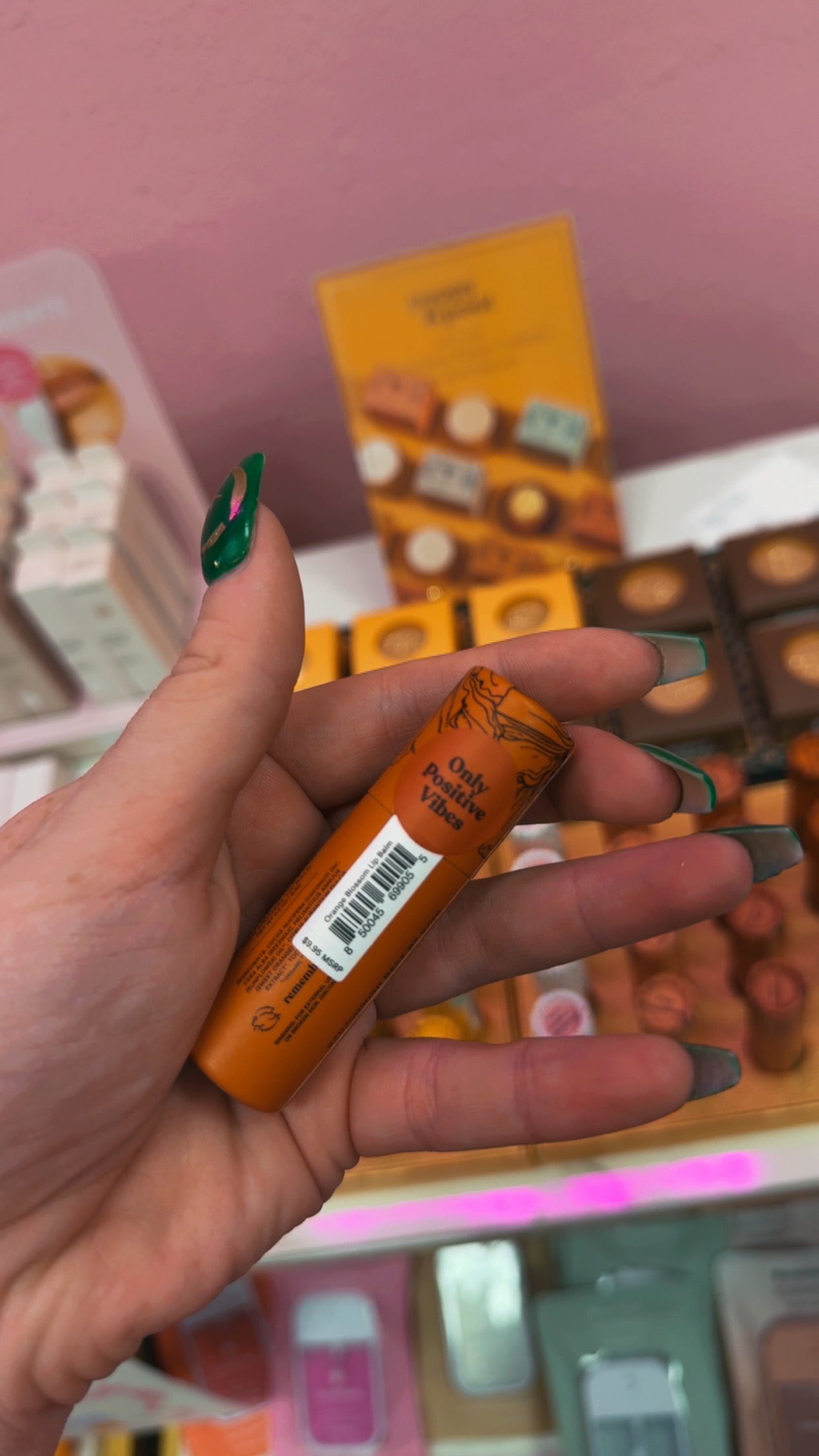 Poppy+ Pout 100% Natural Lip Balm- Orange Blossom