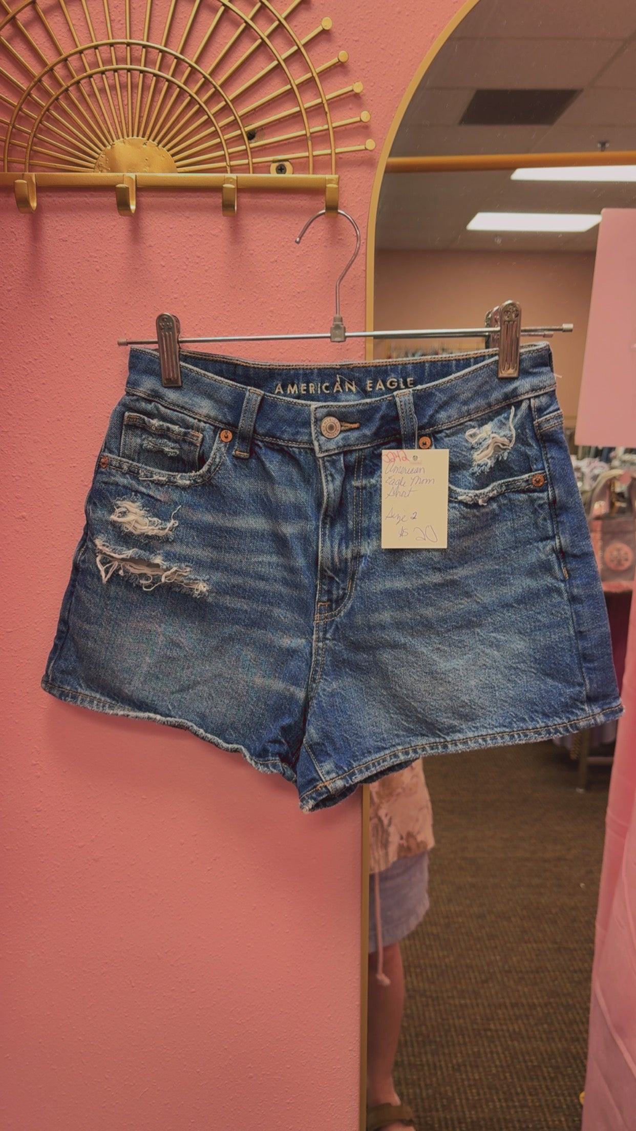 American Eagle Mom Shorts Size 2