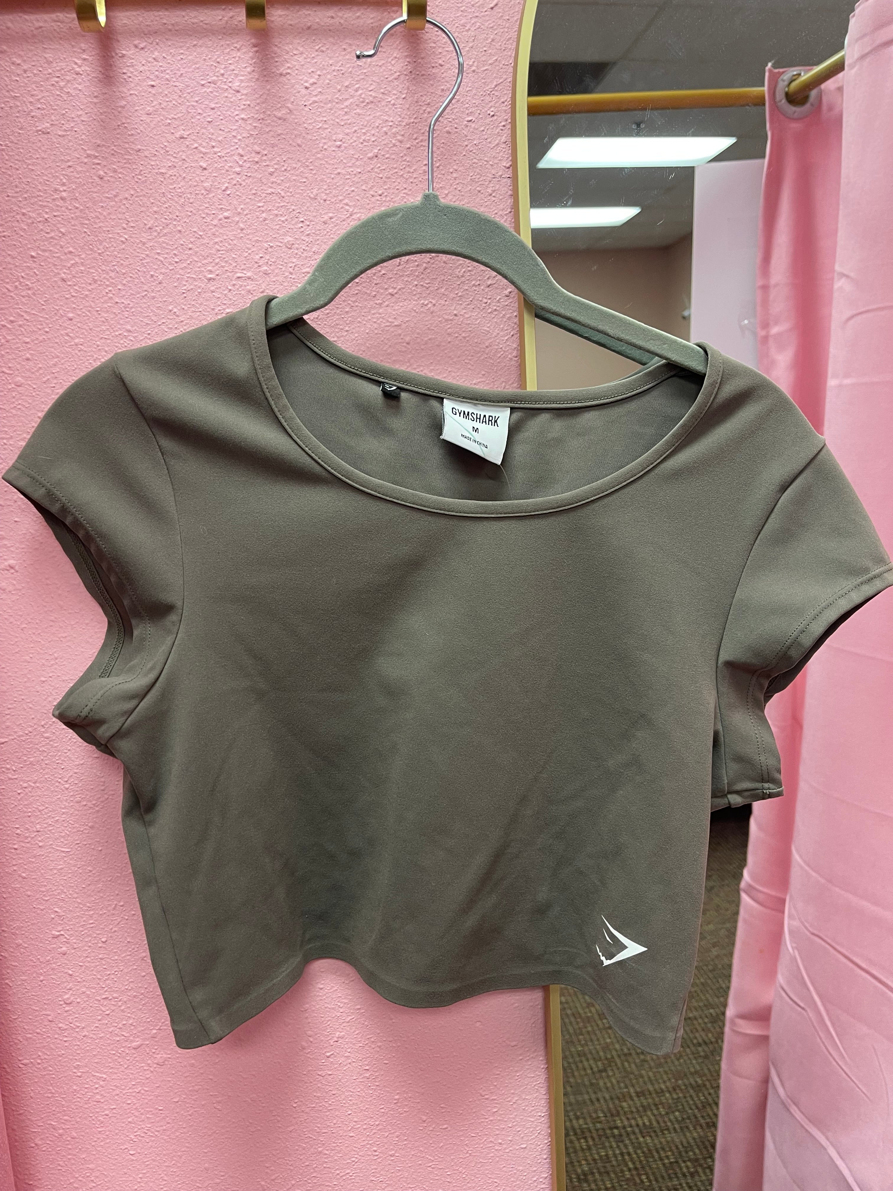 Gymshark Cropped Tee Size Medium