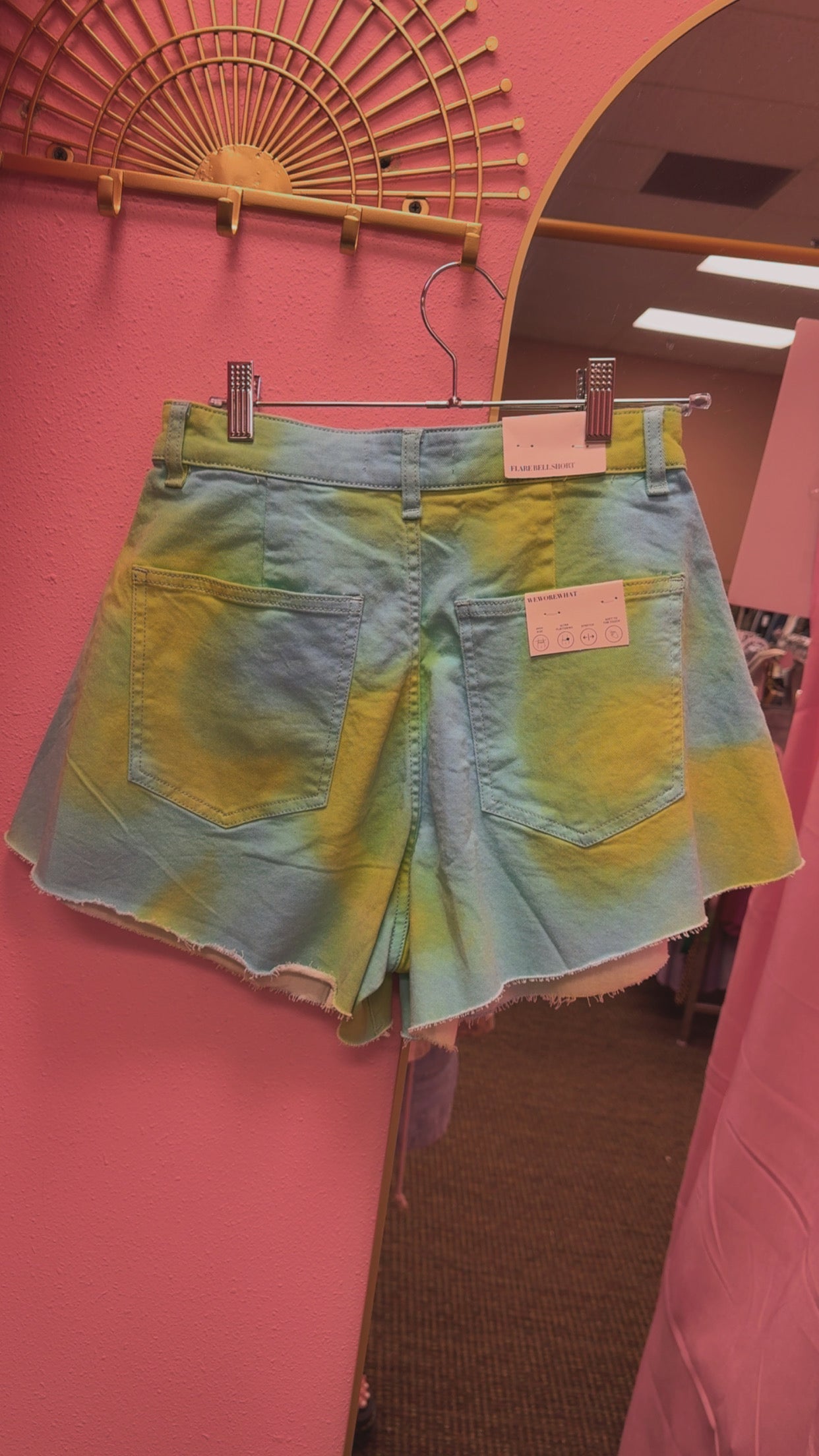 We Wore What New With Tags Flare Bell Shorts Size 26