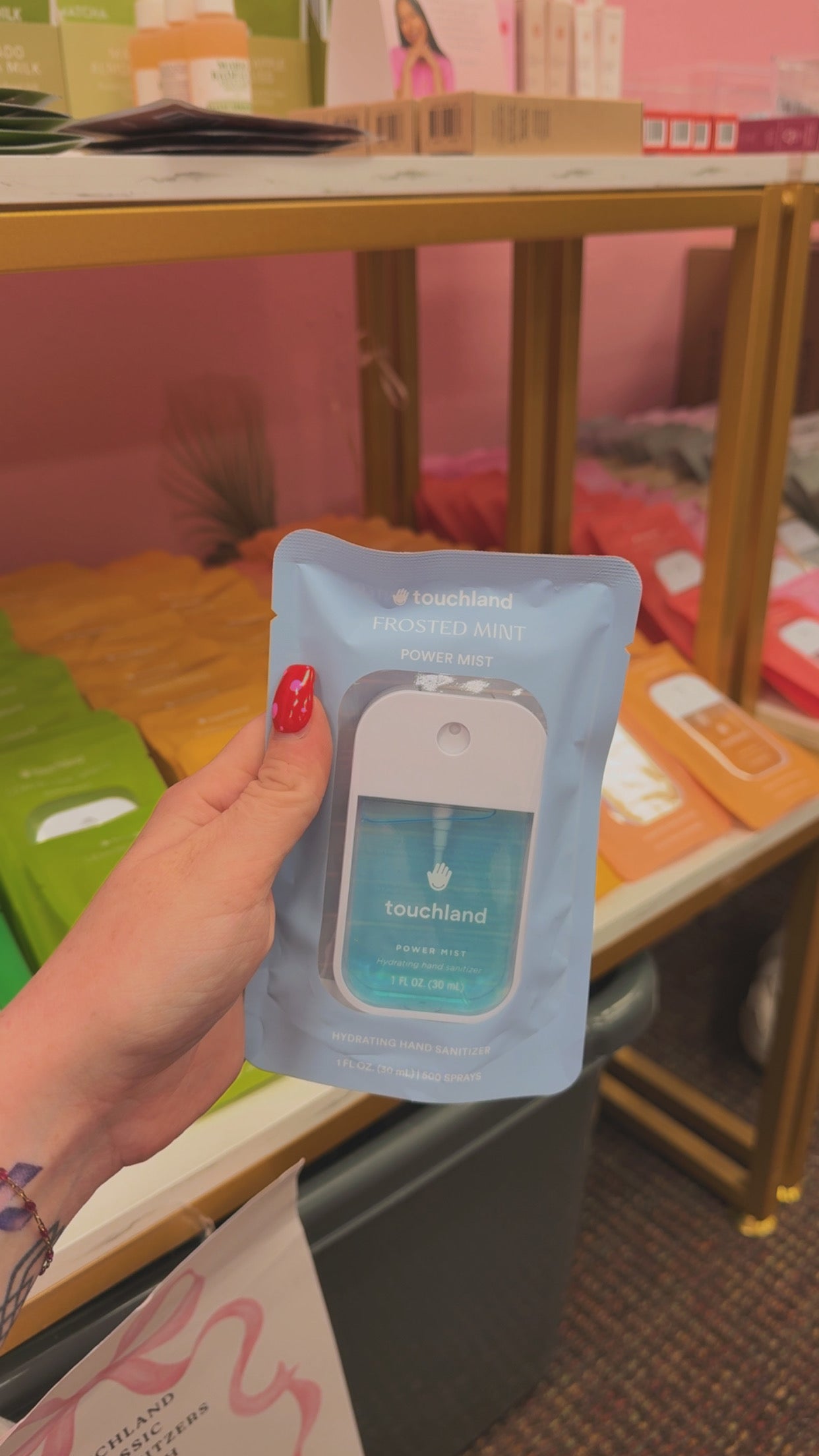 Touchland Hydrating Hand Sanitizer- Frosted Mint