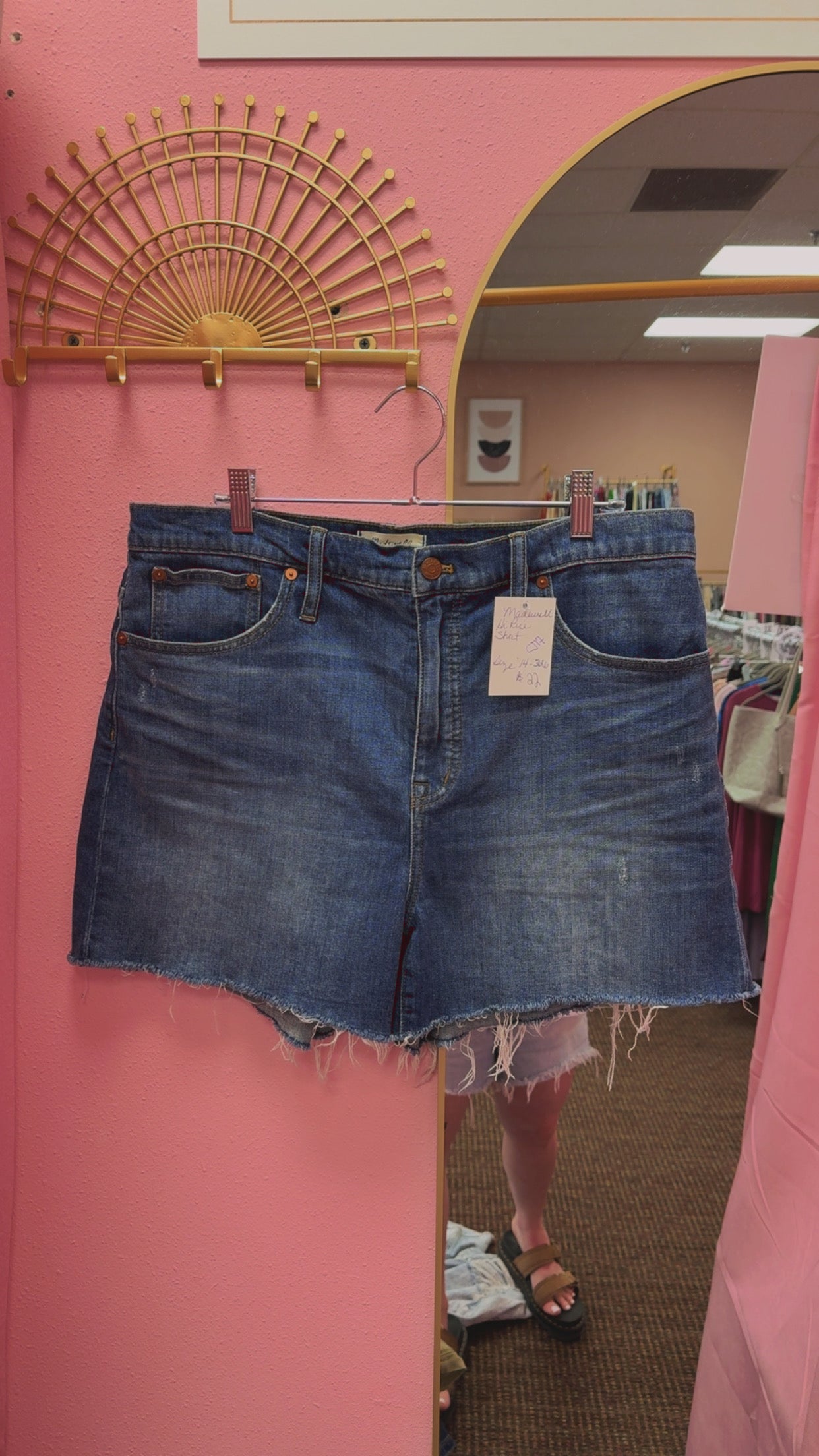 Madewell Hi-Rise Shorts Size 14/32