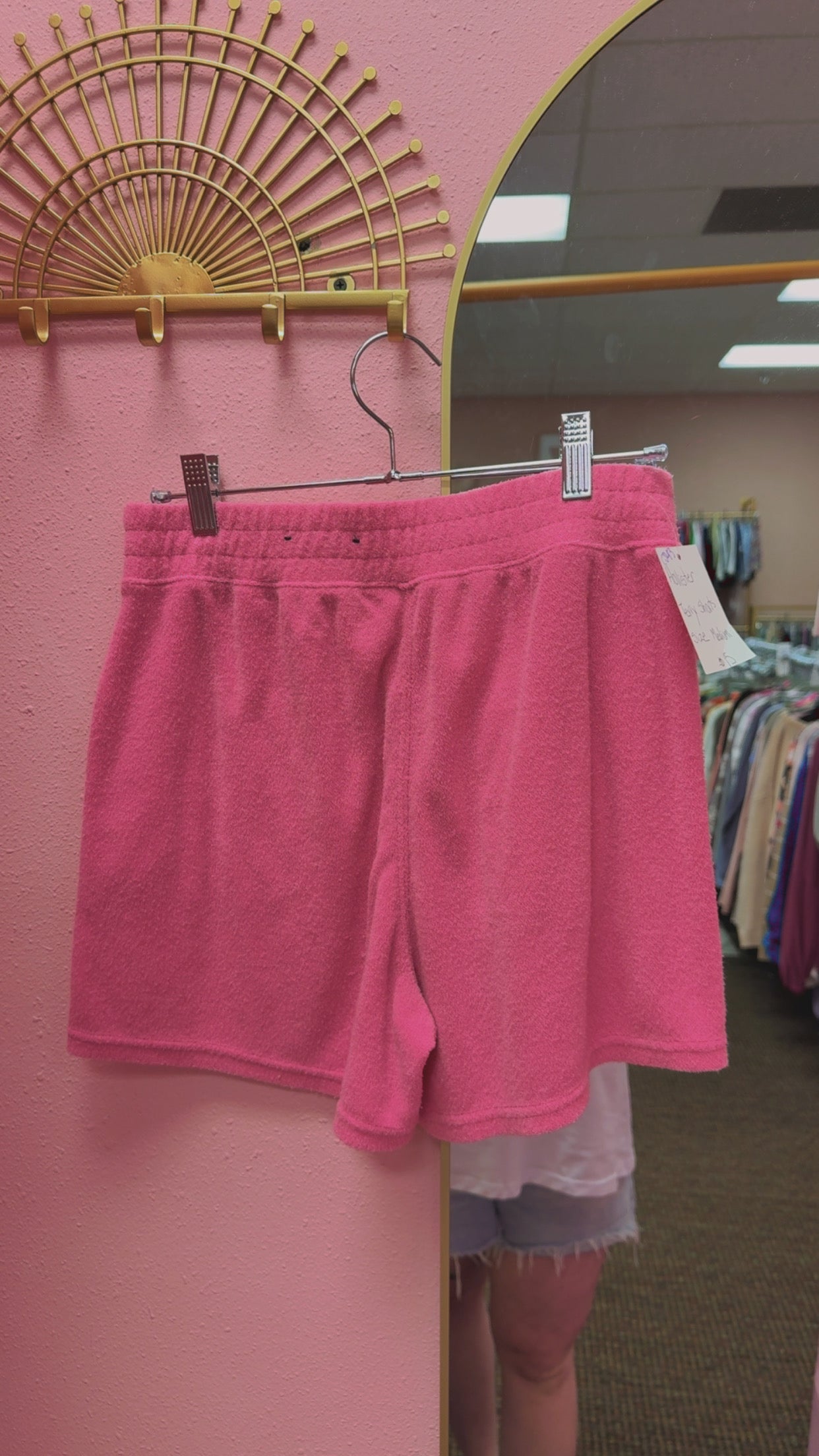Hollister Terry Shorts Size Medium