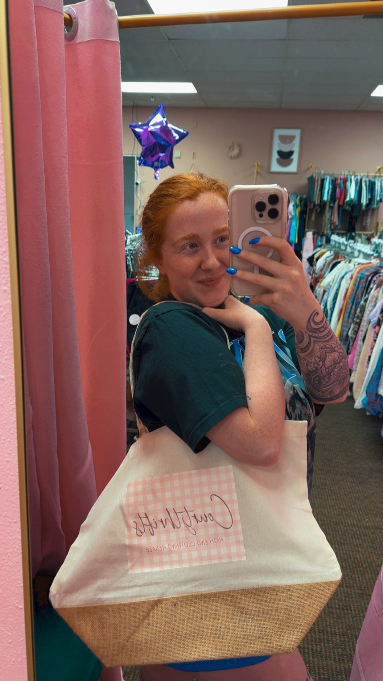 CourtJThrifts Reusable Tote Bags