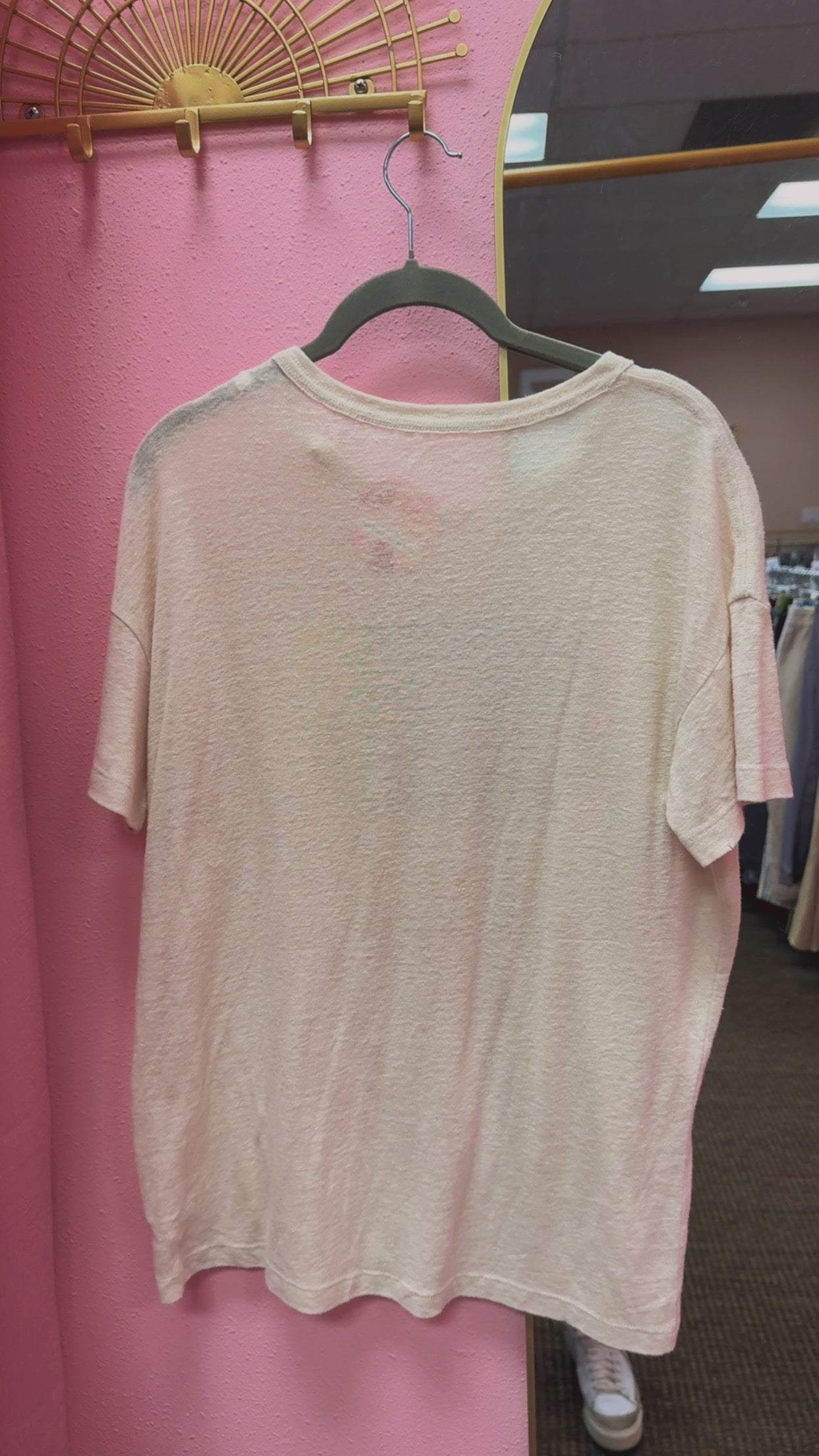 Aerie Oversized Sunshine Tee Size Small