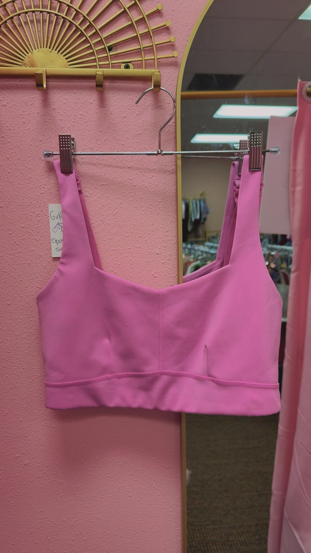 Girlfriend Collective Sports Bra Size Large
