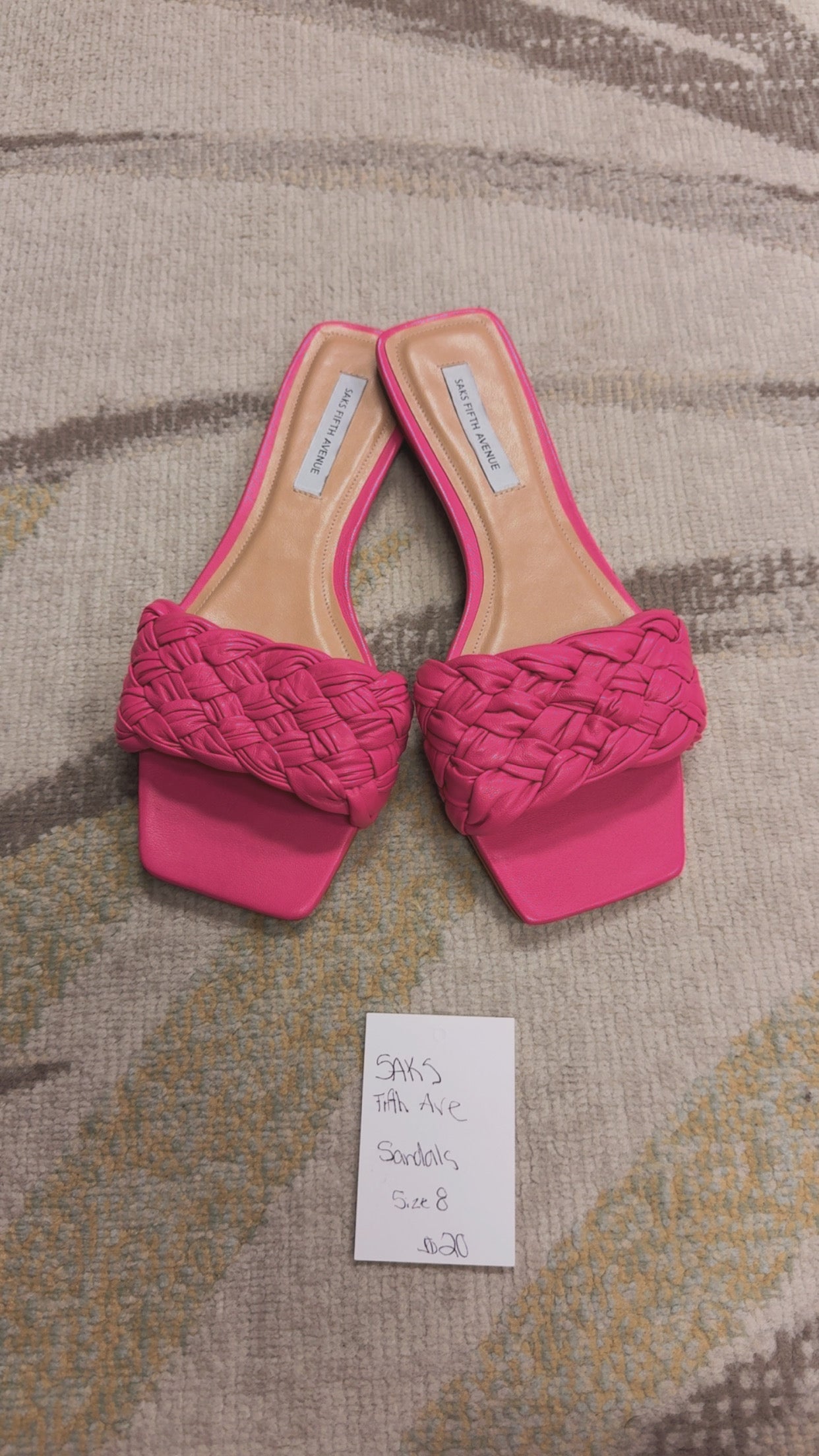 Saks Fifth Ave Sandals Size US 8