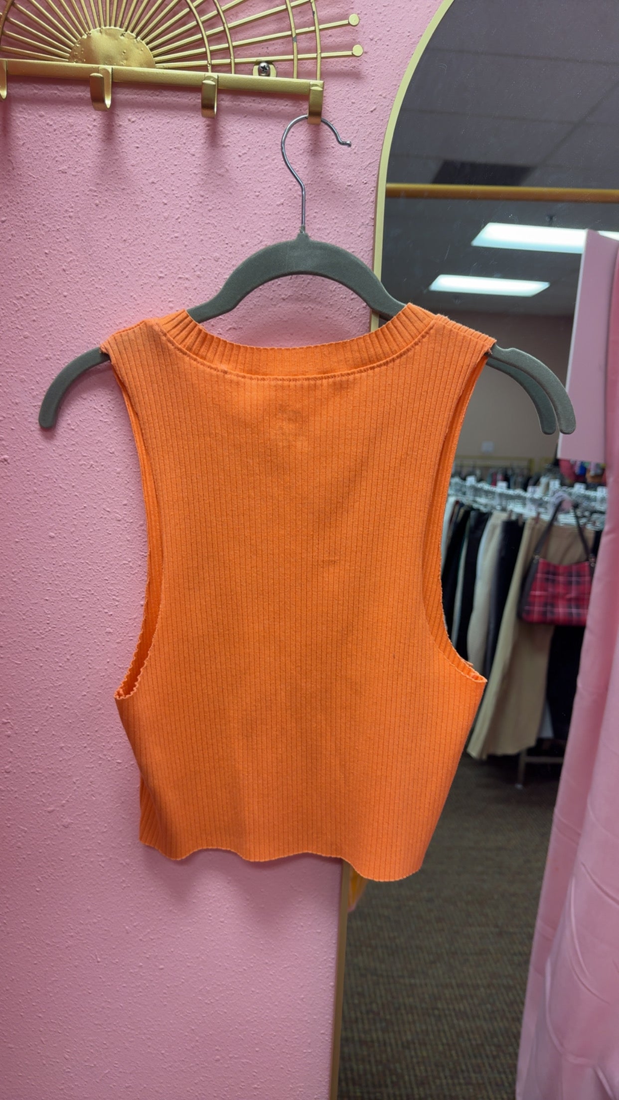 Aerie Ribbed Tank Size Large