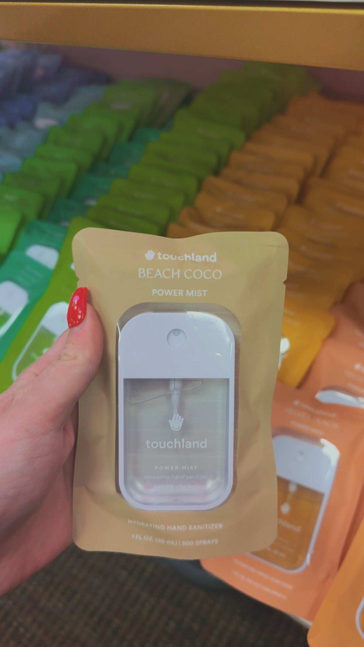 Touchland Hydrating Hand Sanitizer- Beach Coco