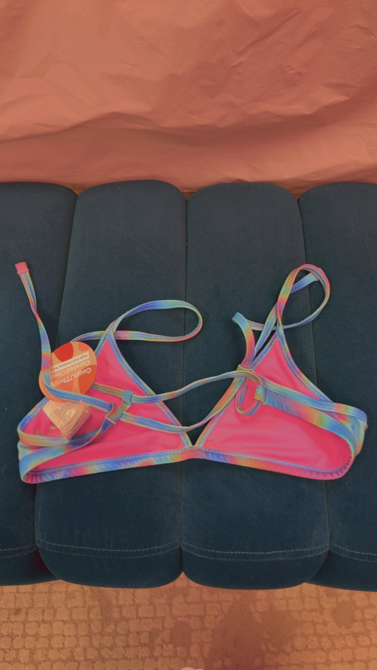 Nike Hydrastrong Swim Top Size Small