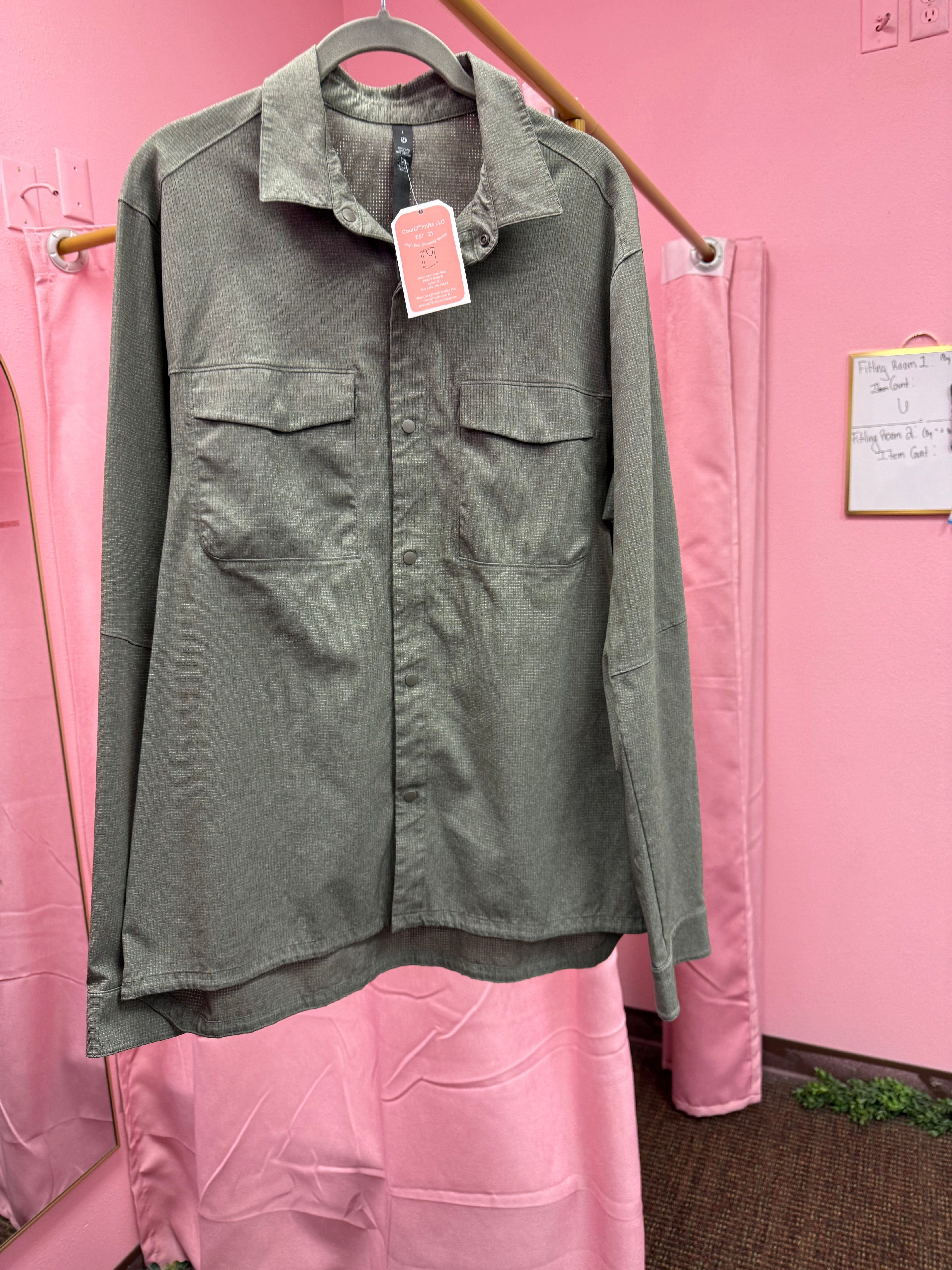 Lululemon Men’s Long Sleeve Shirt Large