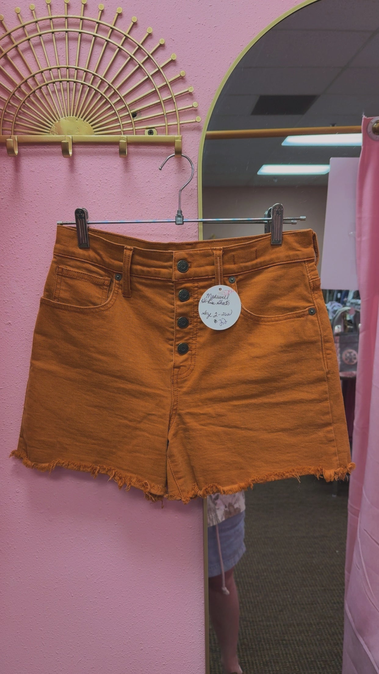 Madewell Hi-Rise Shorts Size 2/26