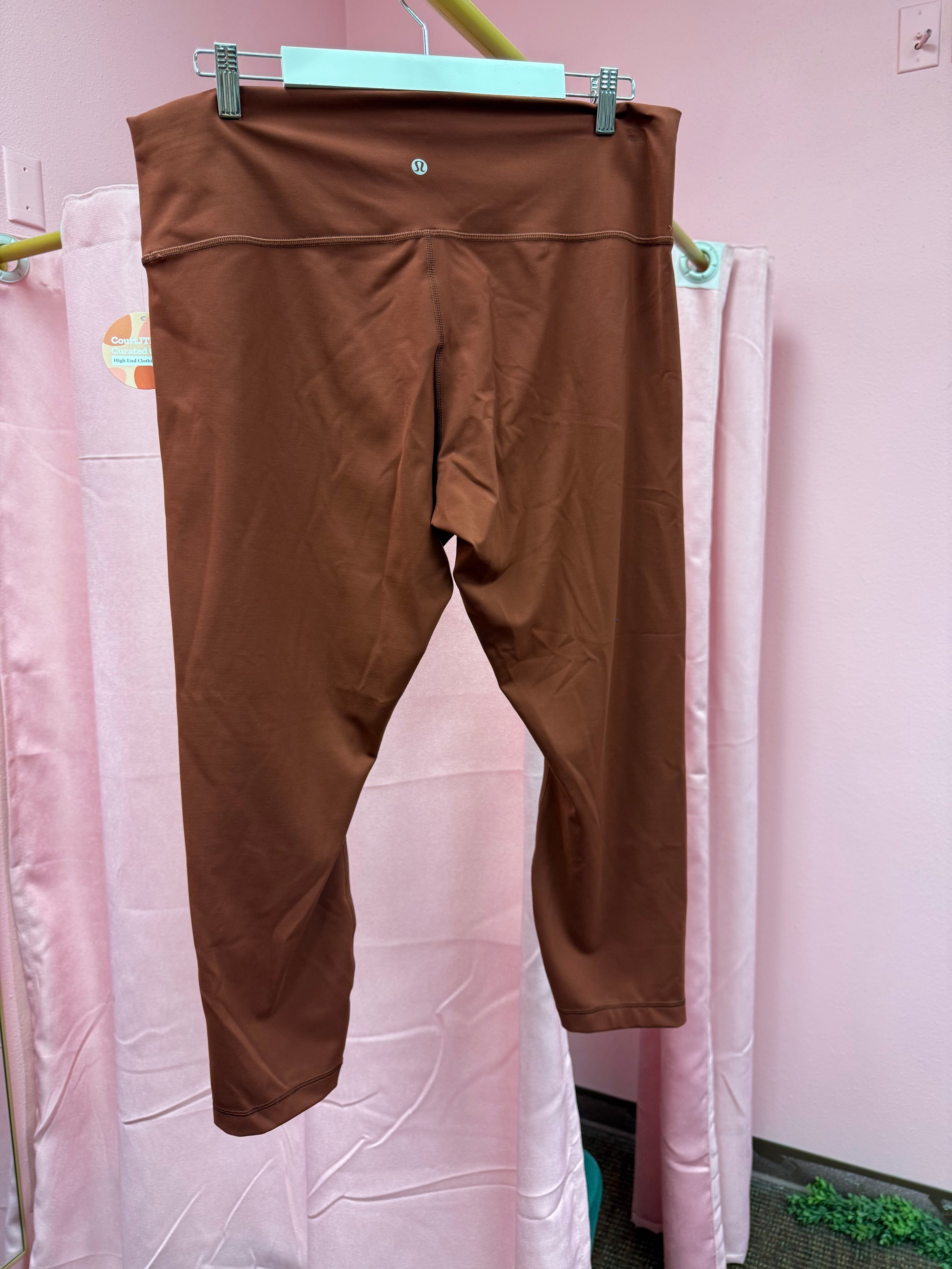 Lululemon Wunder Train High Rise Leggings Size 18