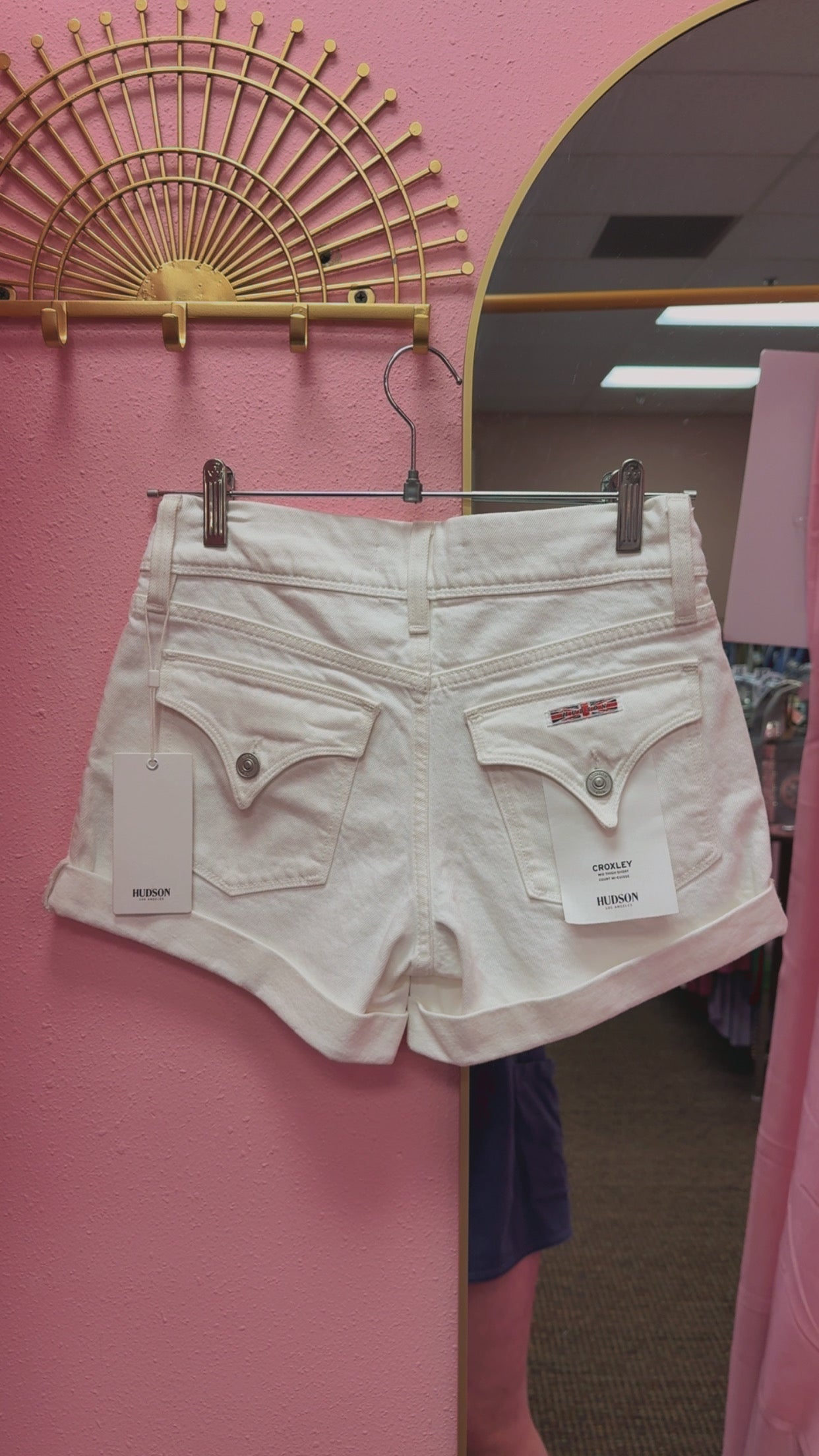 Hudson NEW WITH TAGS Croxley Shorts Size 25