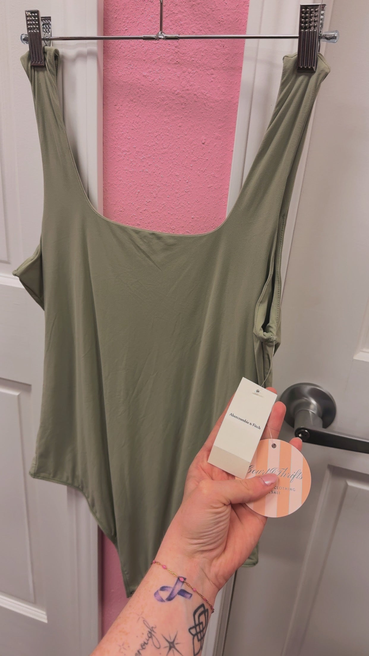 Abercrombie & Fitch NWT Bodysuit Size Large