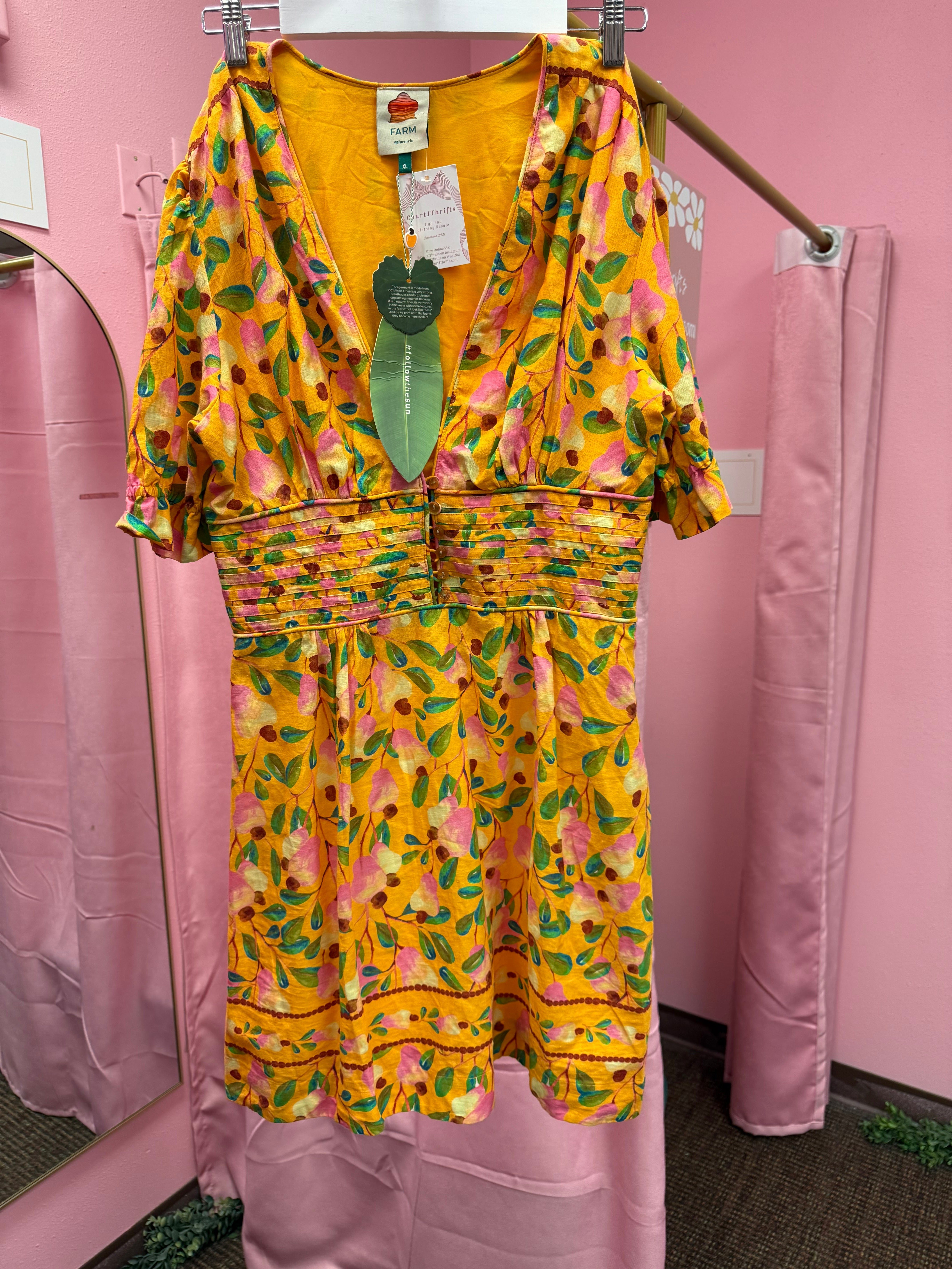 Farm Rio Dress XL New With Tags