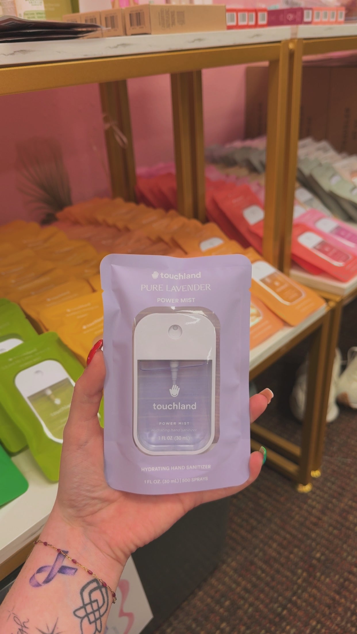 Touchland Hydrating Hand Sanitizer / Pure Lavender