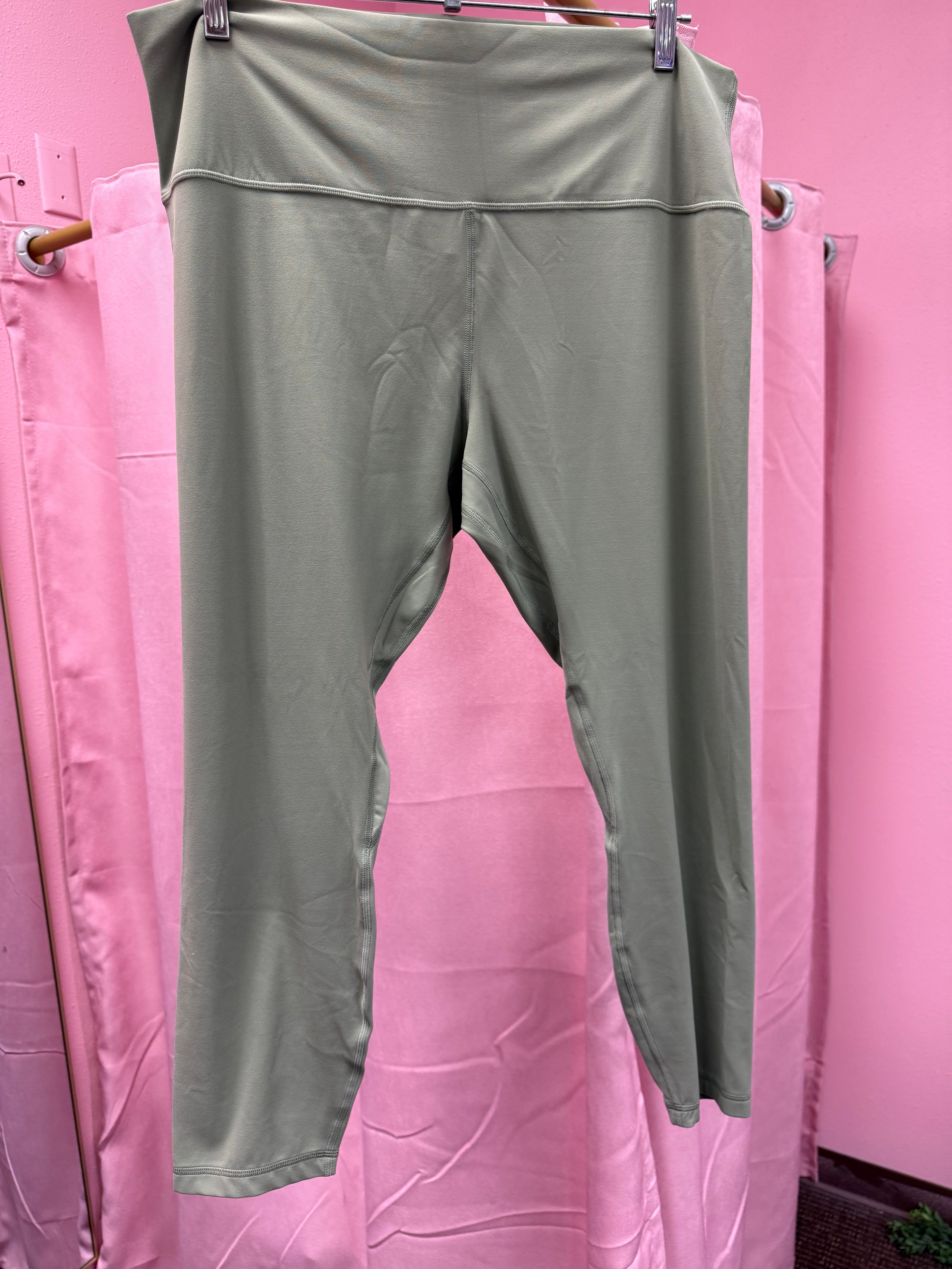 Lululemon Align High Rise Leggings Size 18 Rosemary Green