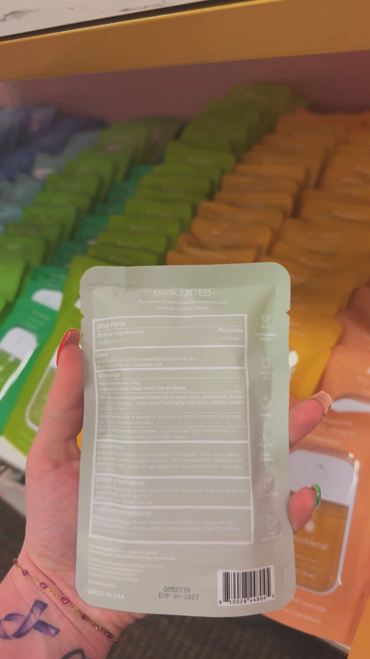 Touchland Hydrating Hand Sanitizer- Unscented