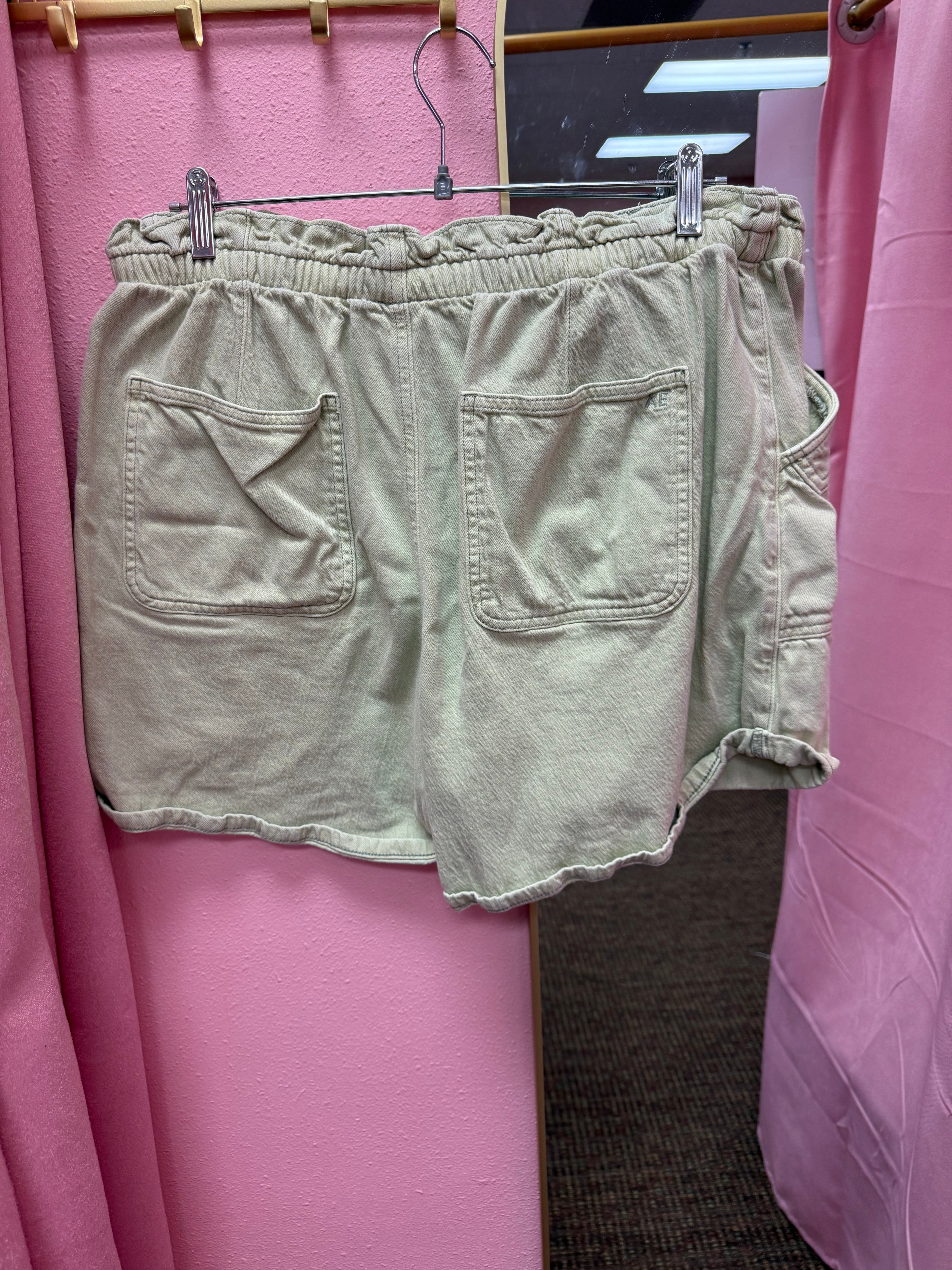 American Eagle High Rise Baggy Short Size 16