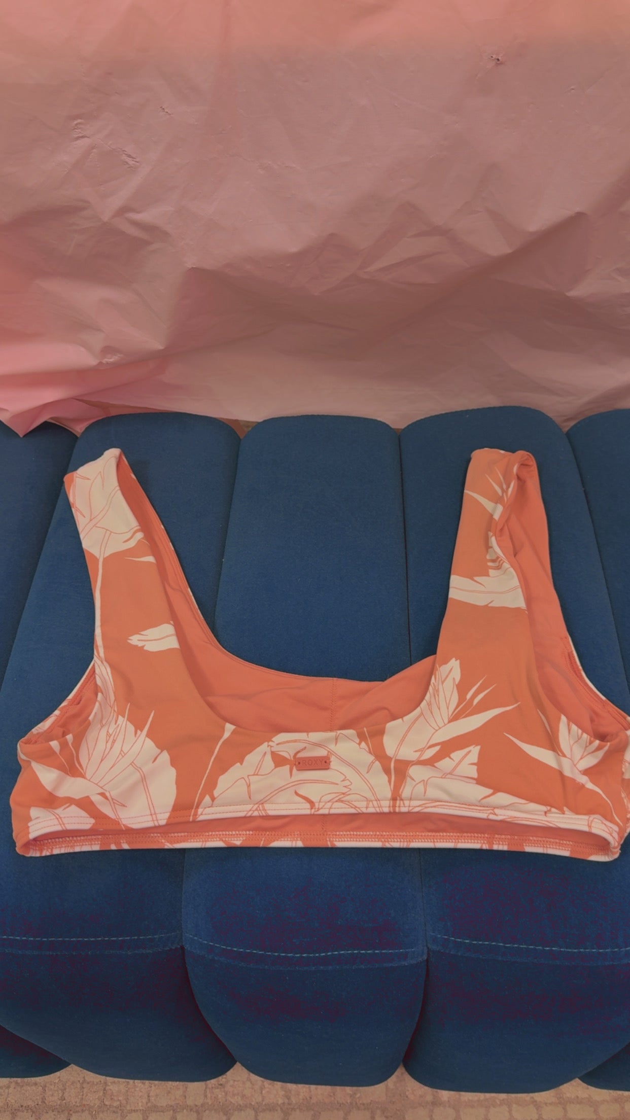 Roxy Swim Top Size Large