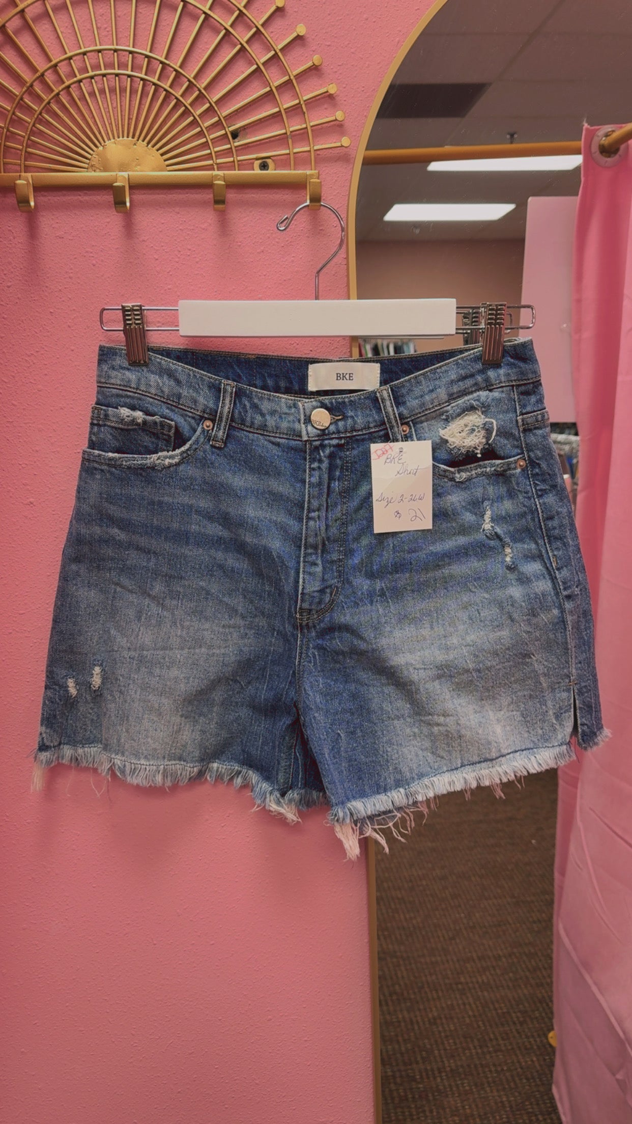 The Buckle BKE Denim Shorts Size 2