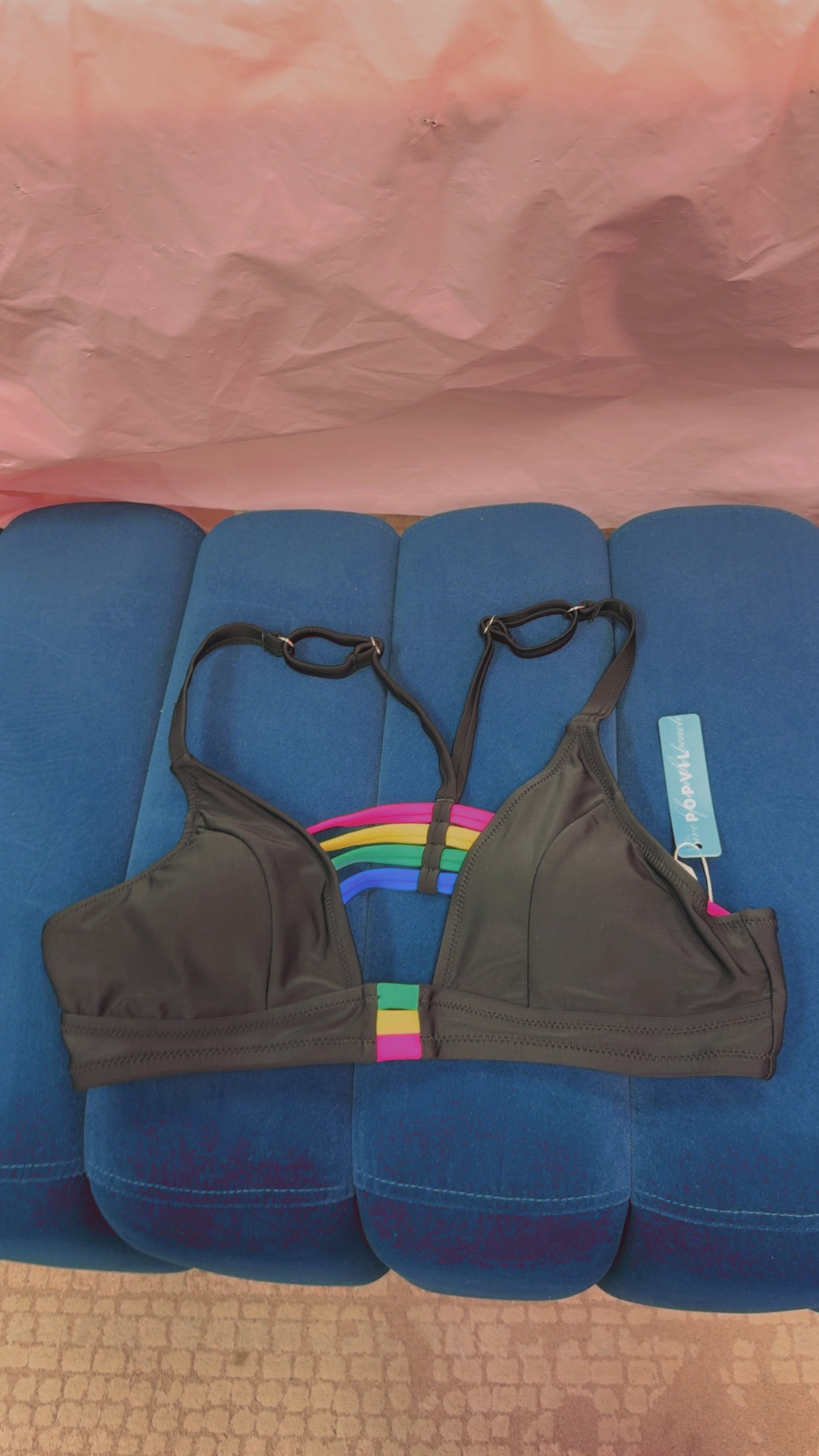 Popvil New With Tags Swim Top Size Medium