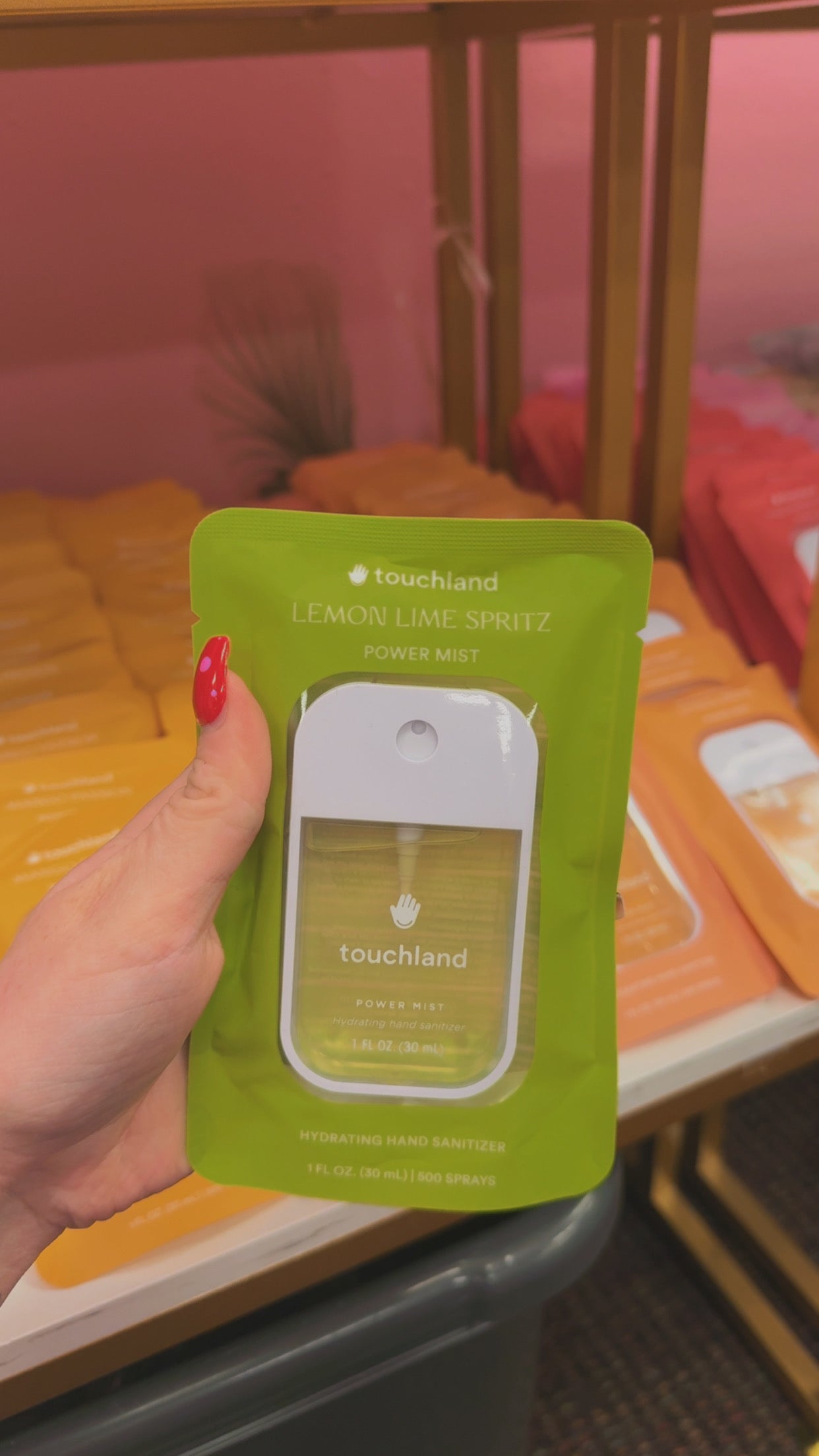 Touchland Hydrating Hand Sanitizer- Lemon Lime Spritz