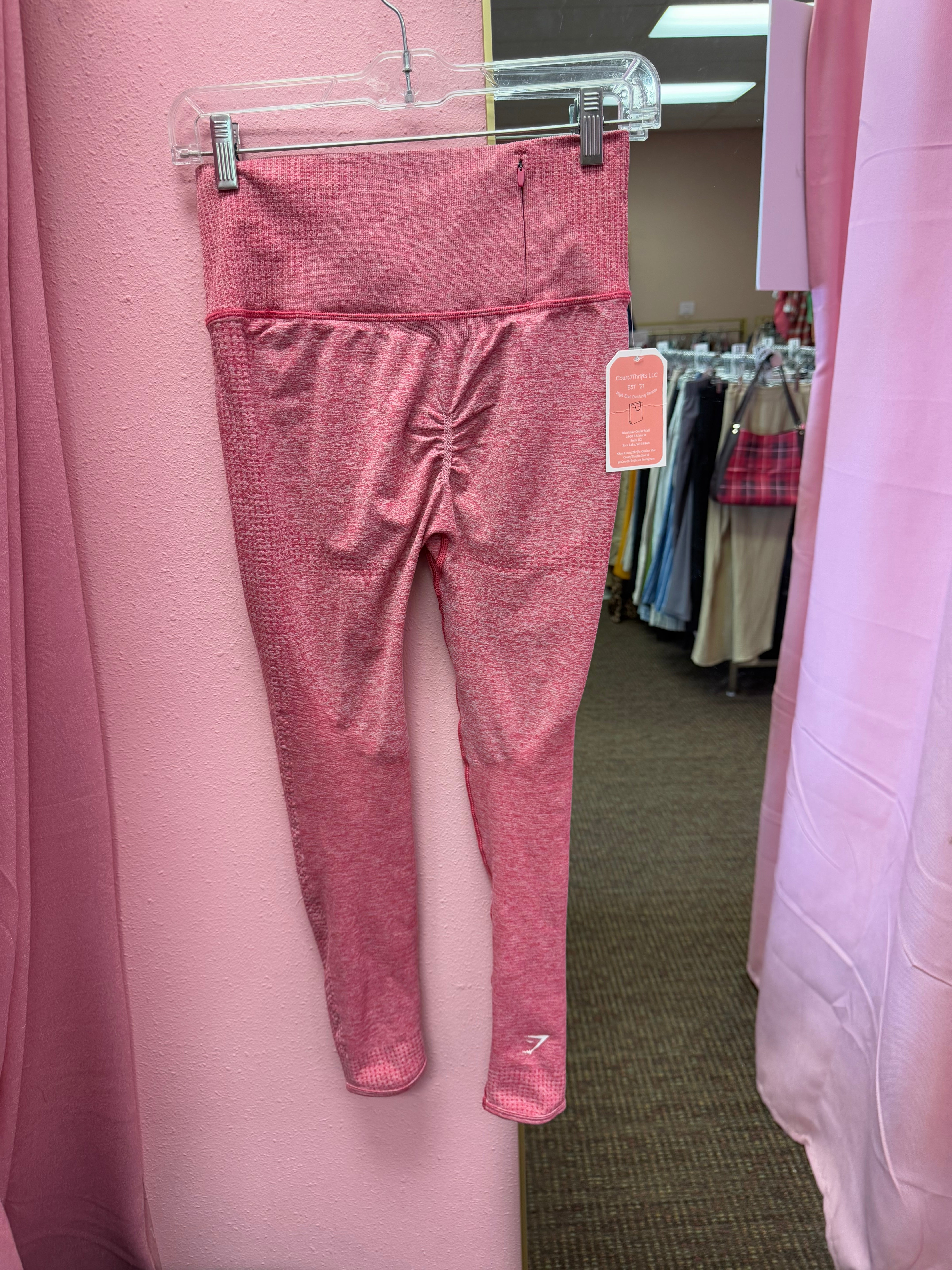 Gymshark Leggings Pink Size Small